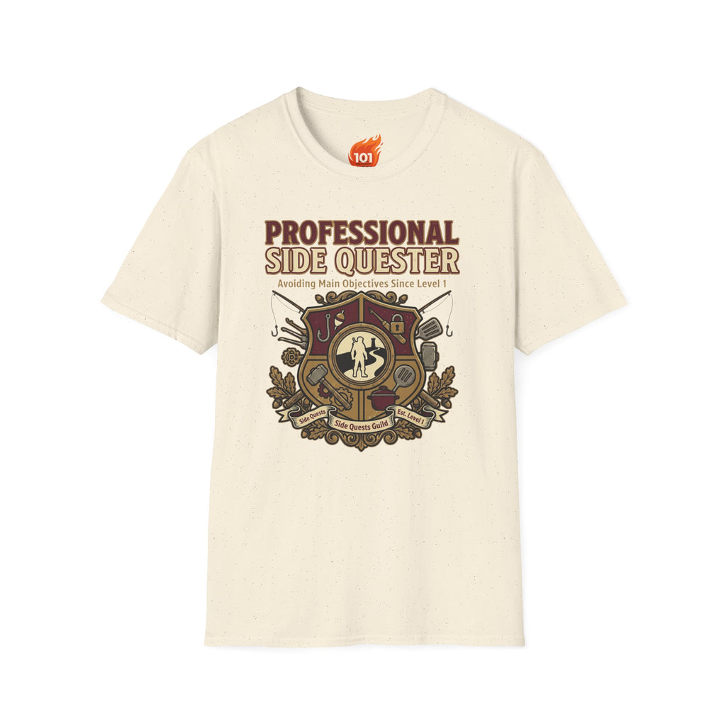 Professional Side Quester Graphic T-Shirt
