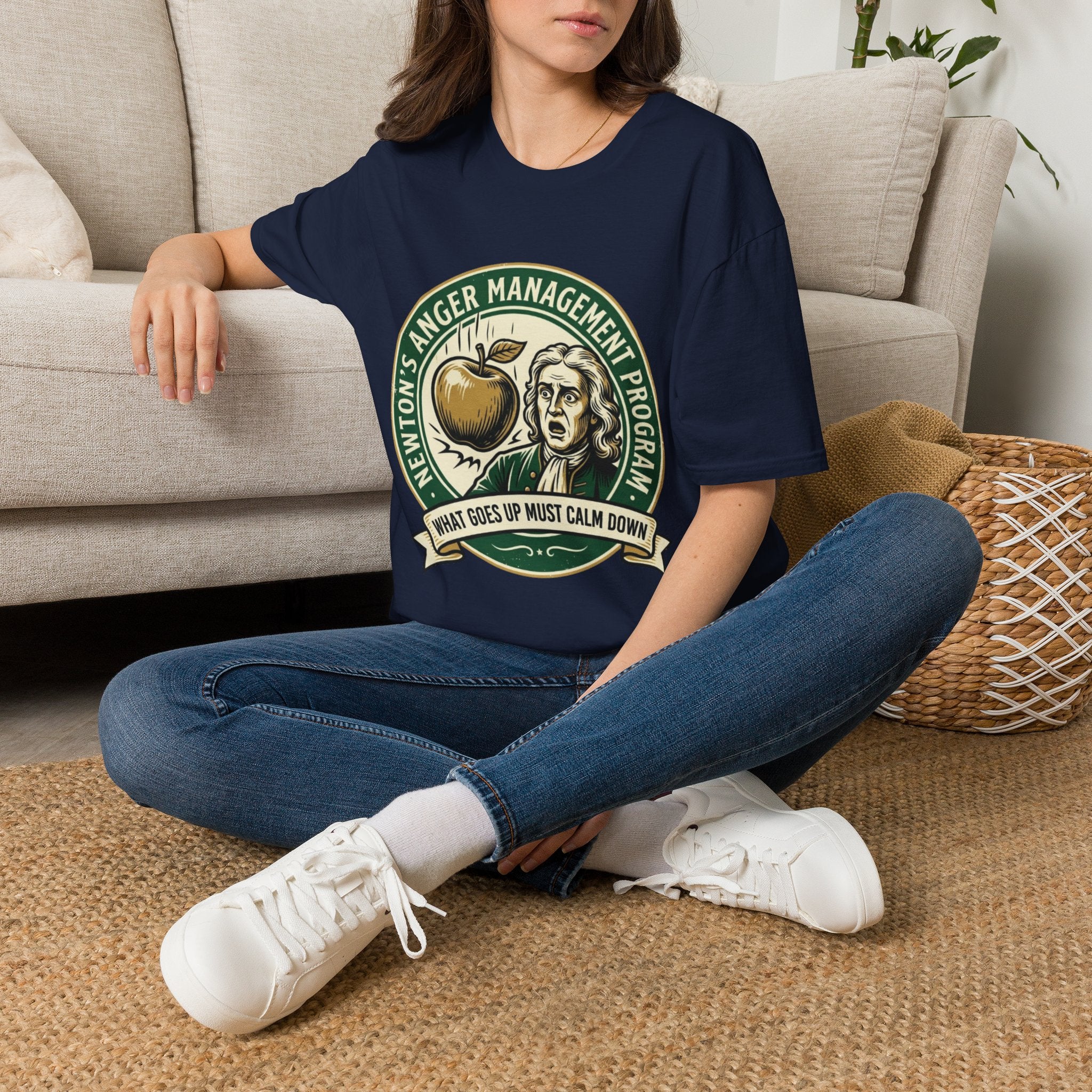 Newton's Anger Management Program Graphic T-Shirt