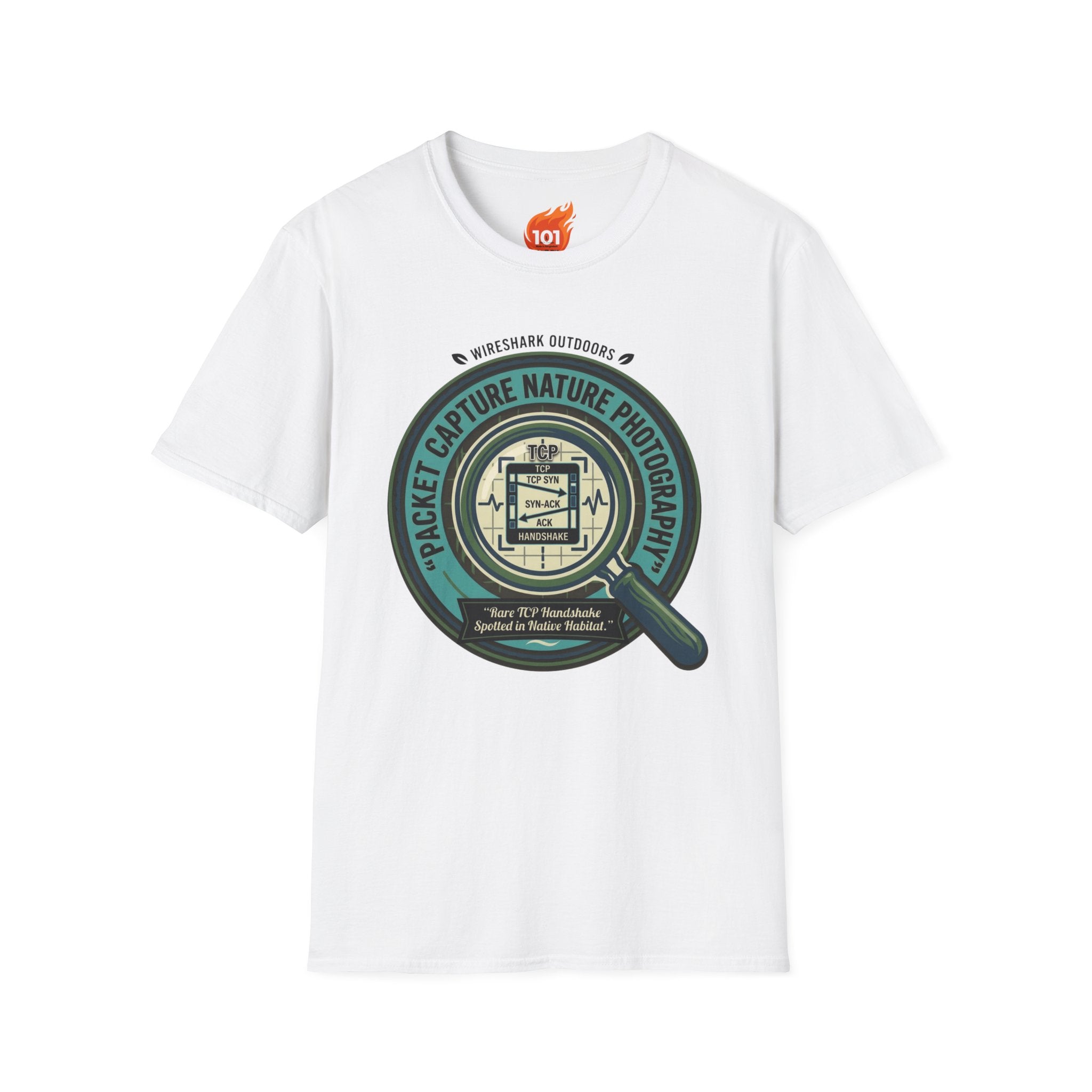 Packet Capture Nature Photography Graphic T-Shirt