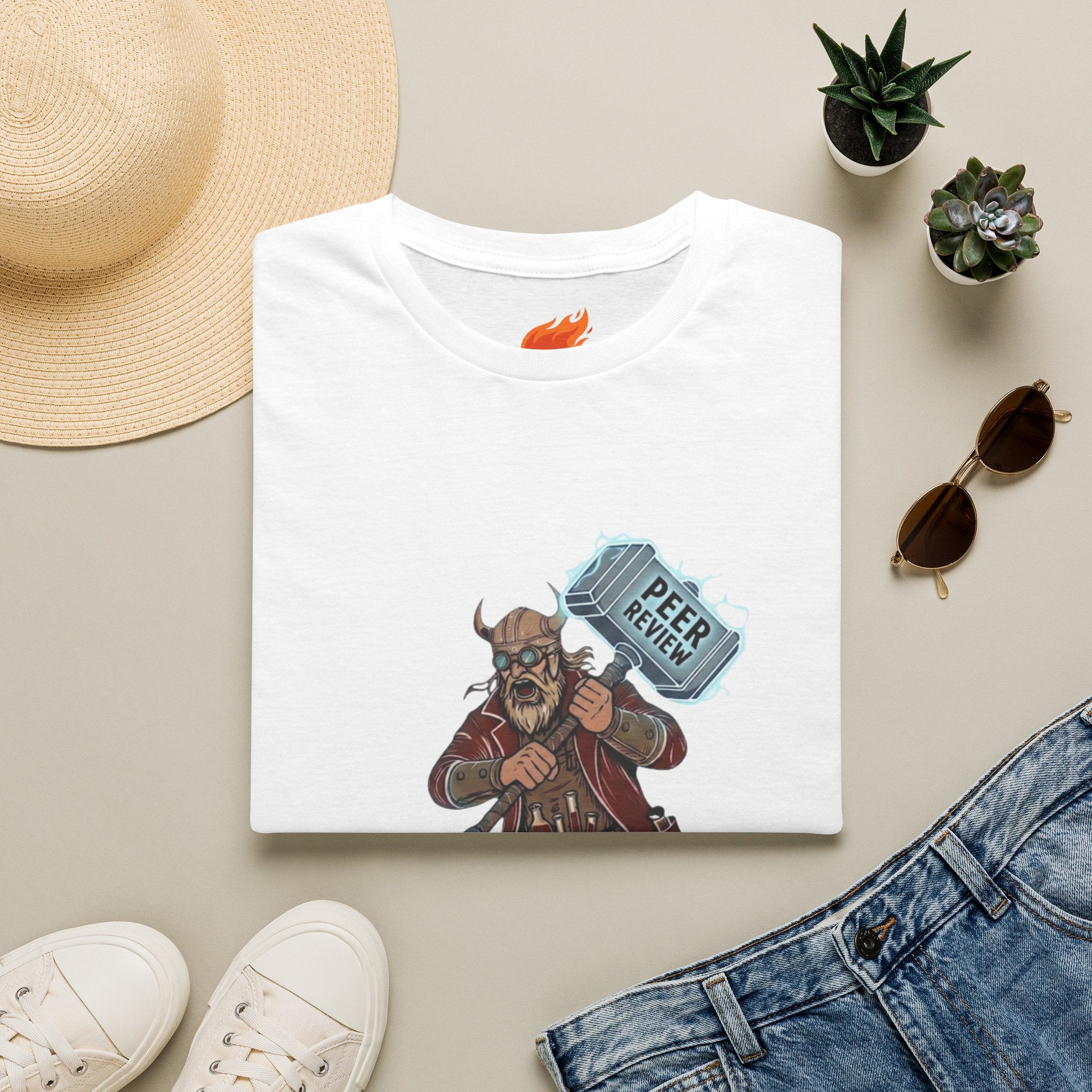 Barbarian Physicist Graphic T-Shirt