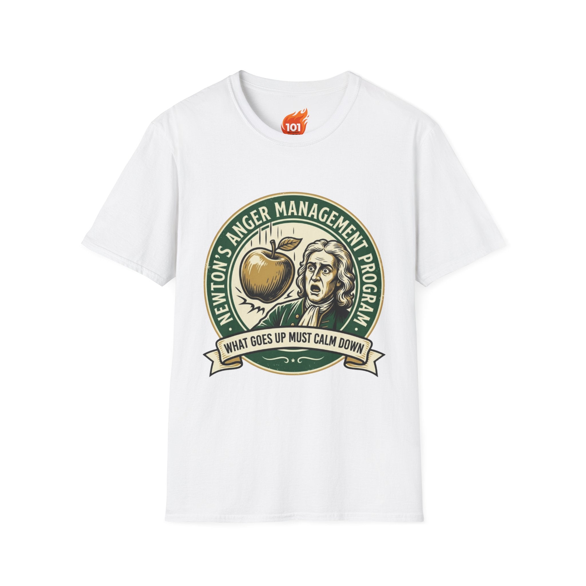 Newton's Anger Management Program Graphic T-Shirt