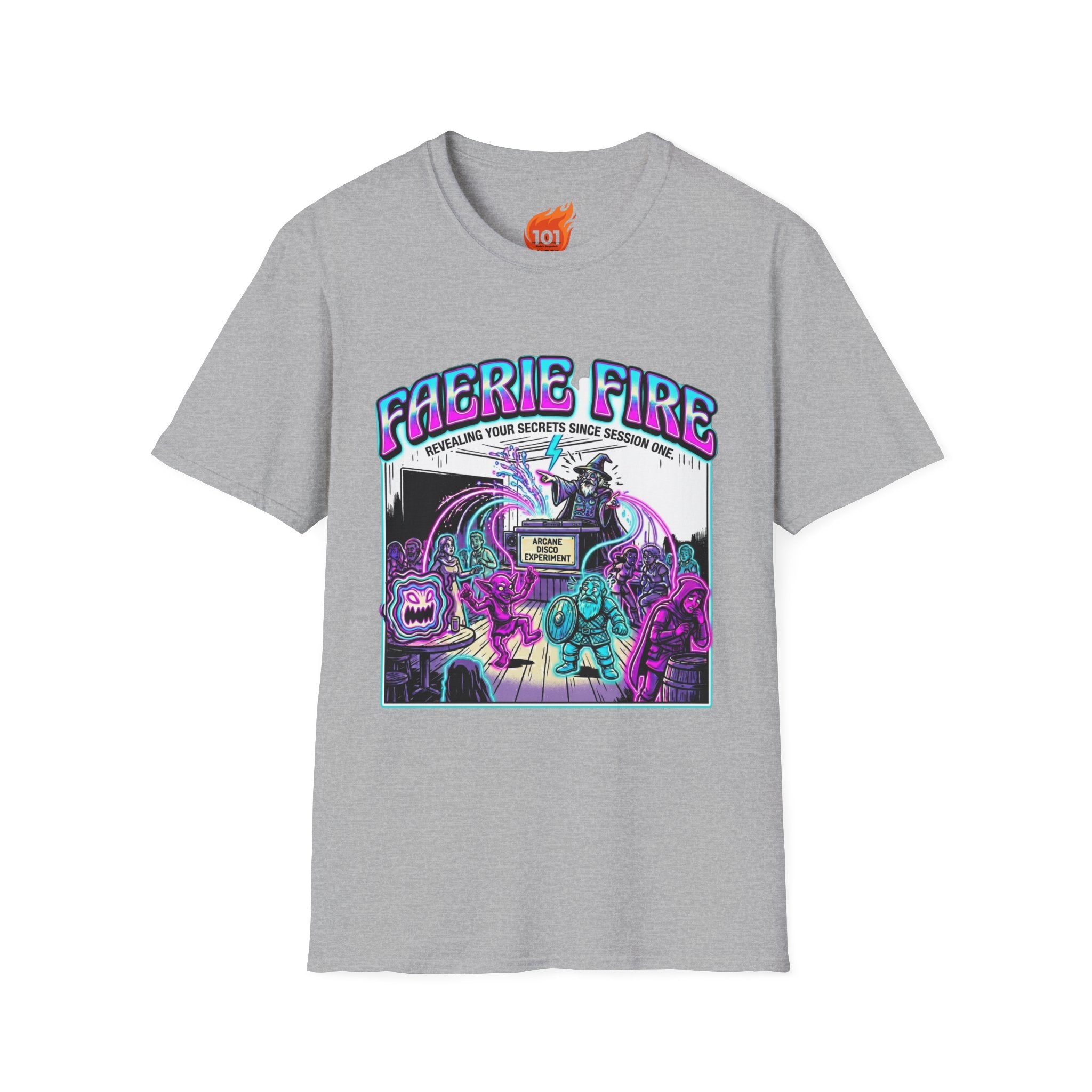 Spell: Faerie Fire Graphic T-Shirt