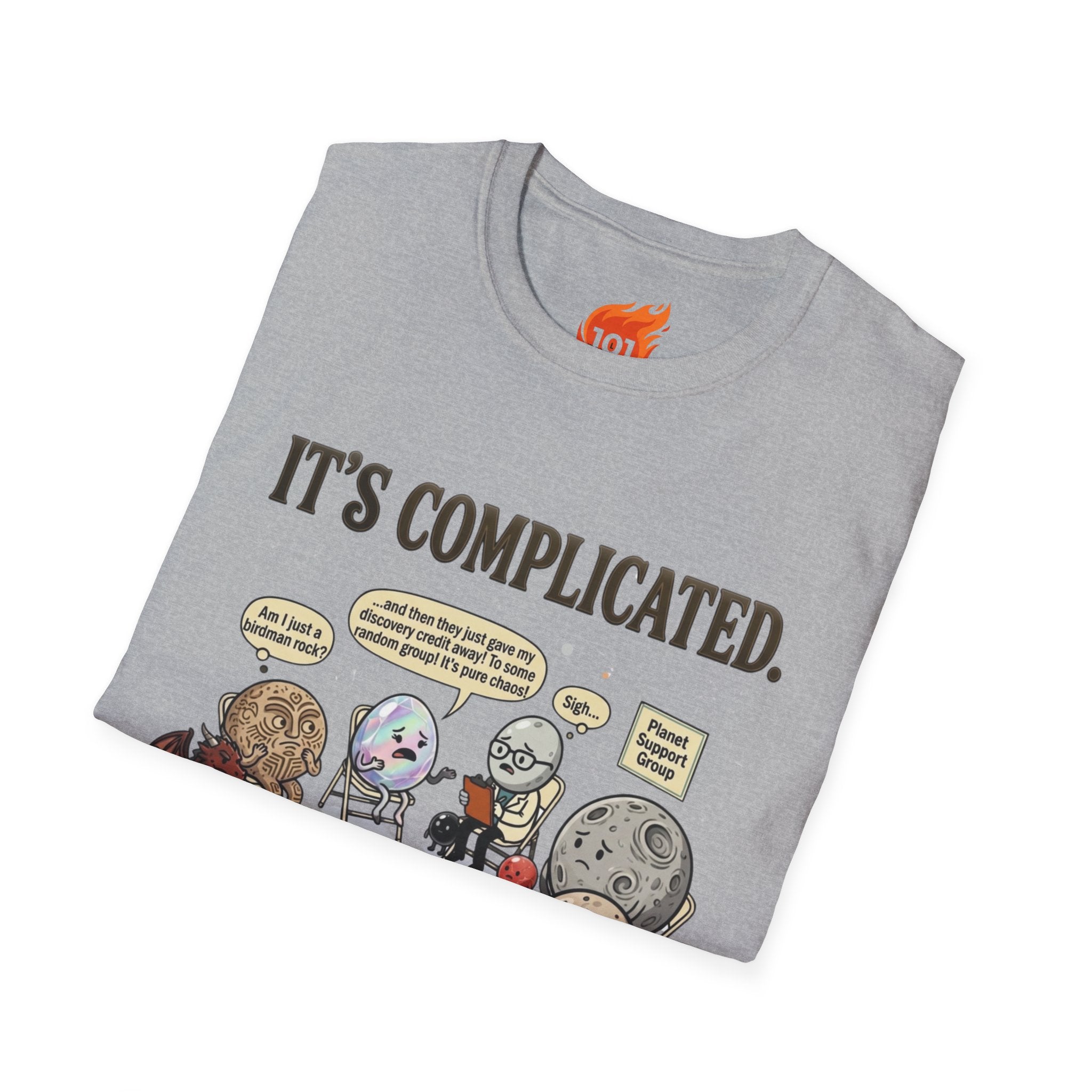 Dwarf Planet Support Group Graphic T-Shirt
