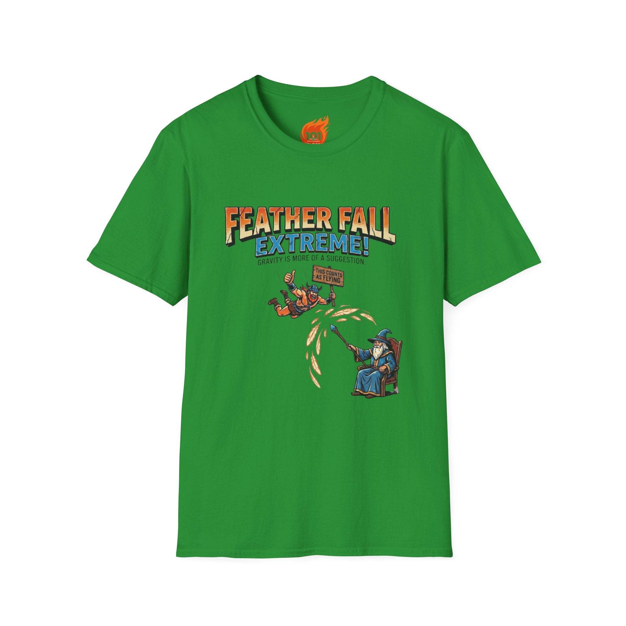 Spell: Feather Fall Graphic T-Shirt