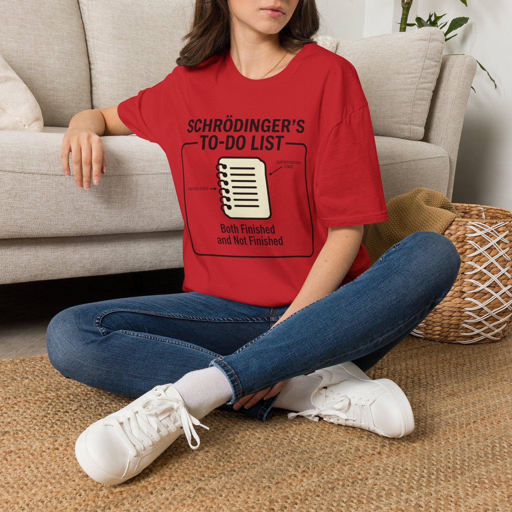 Schrödinger's TO DO List Graphic T-Shirt