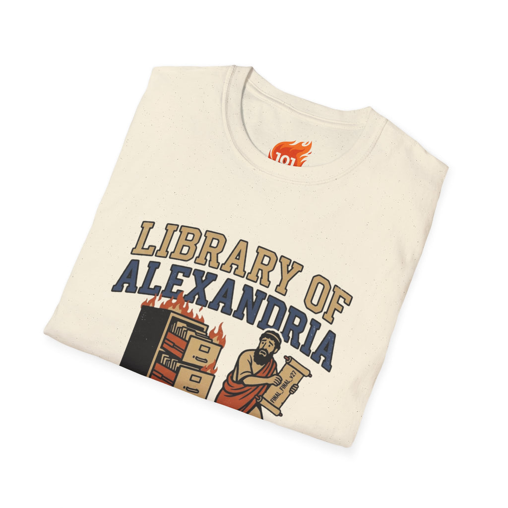 Library of Alexandria Backup Department Graphic T-Shirt
