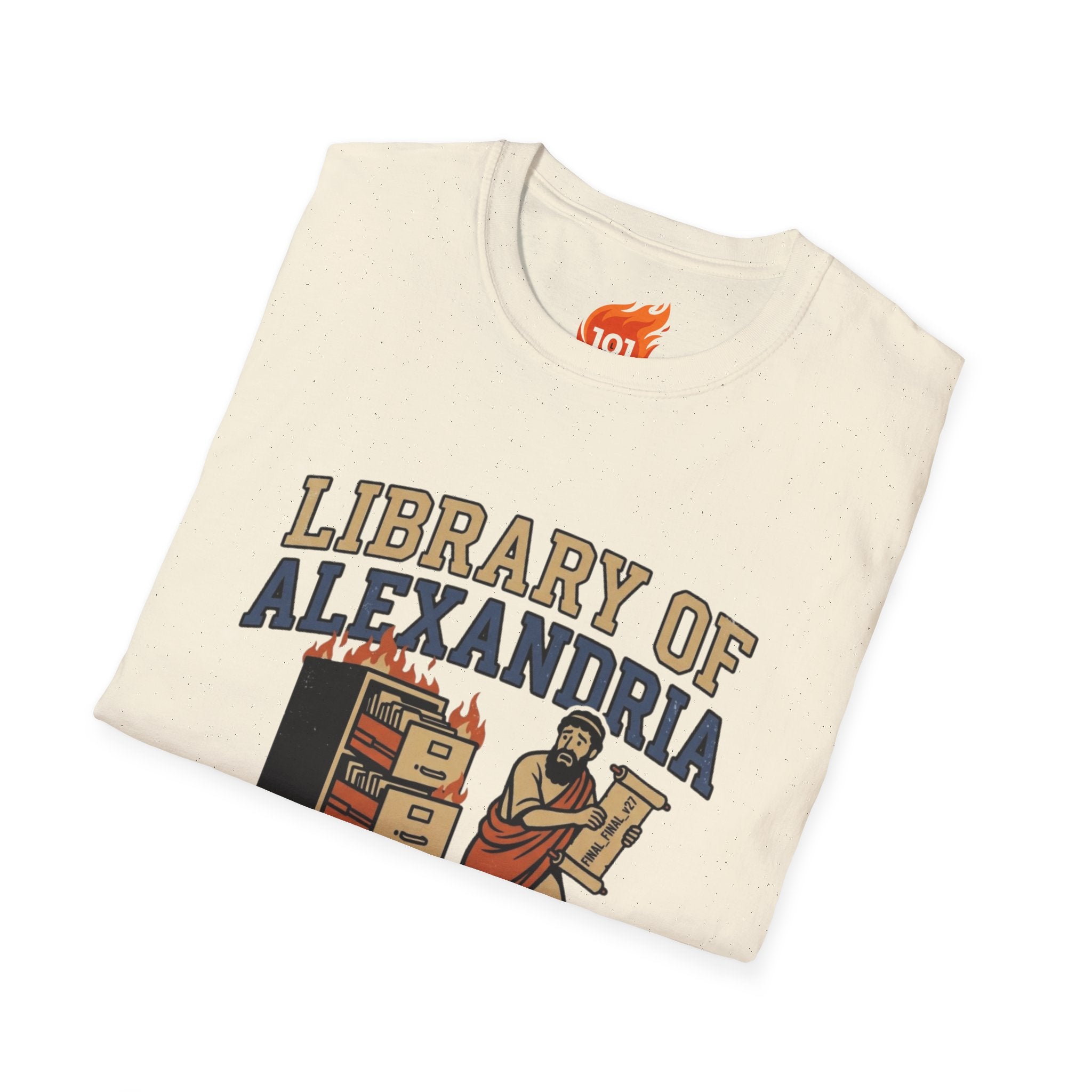 Library of Alexandria Backup Department Graphic T-Shirt