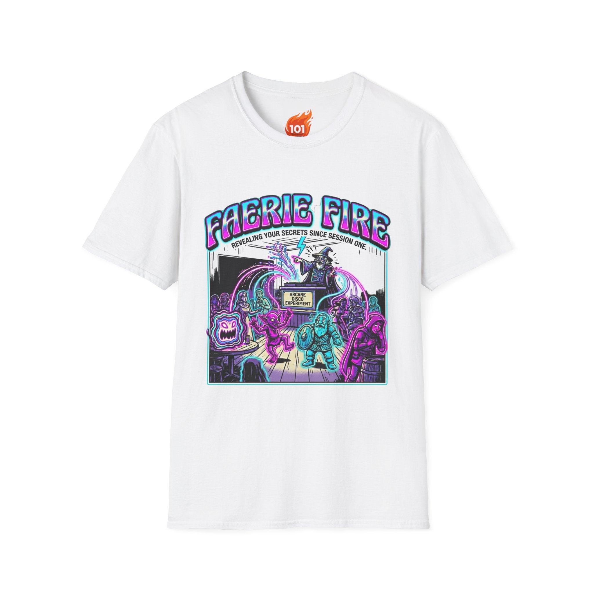 Spell: Faerie Fire Graphic T-Shirt