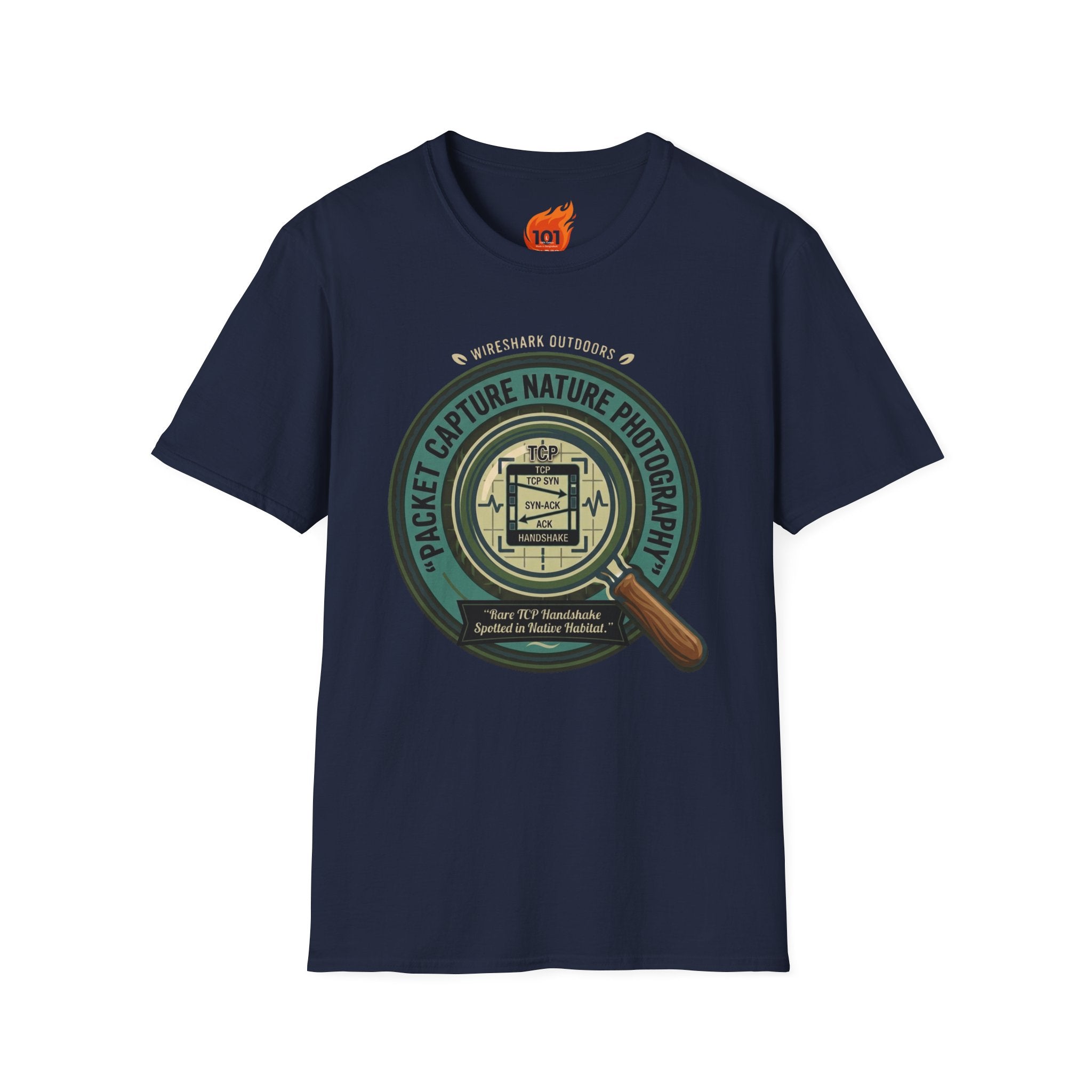 Packet Capture Nature Photography Graphic T-Shirt