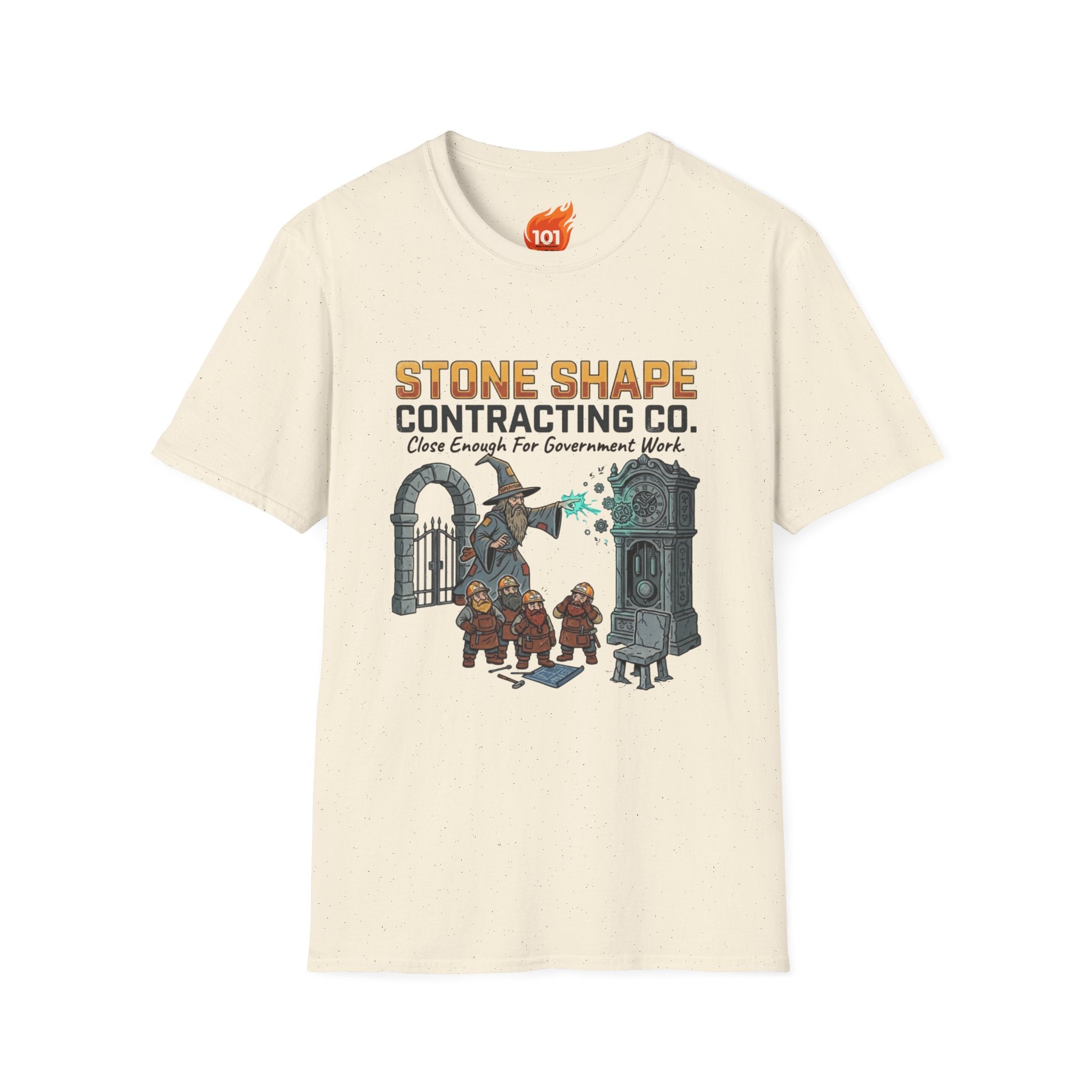 Spell: Stone Shape Graphic T-Shirt