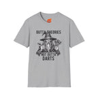 Outta Theories, Not Outta Darts Graphic T-Shirt