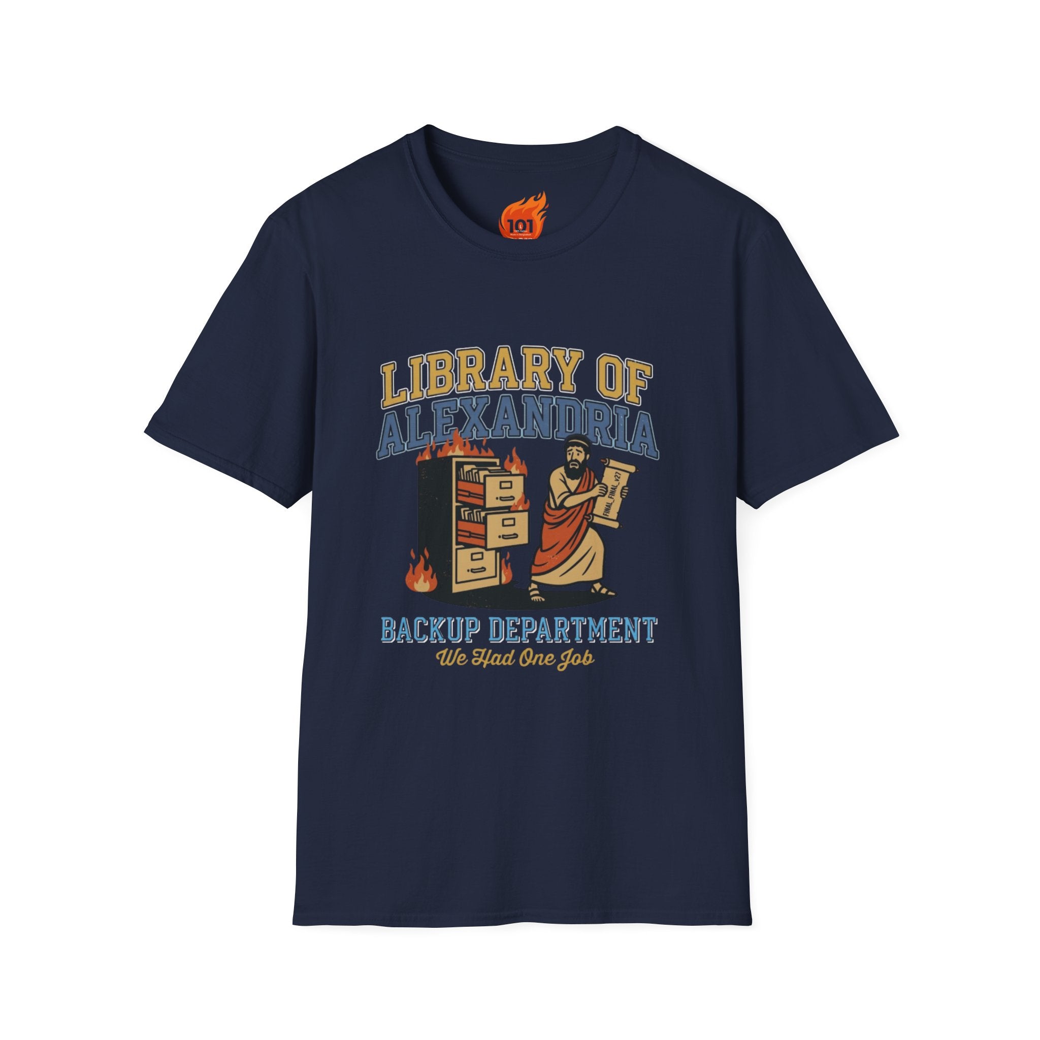 Library of Alexandria Backup Department Graphic T-Shirt