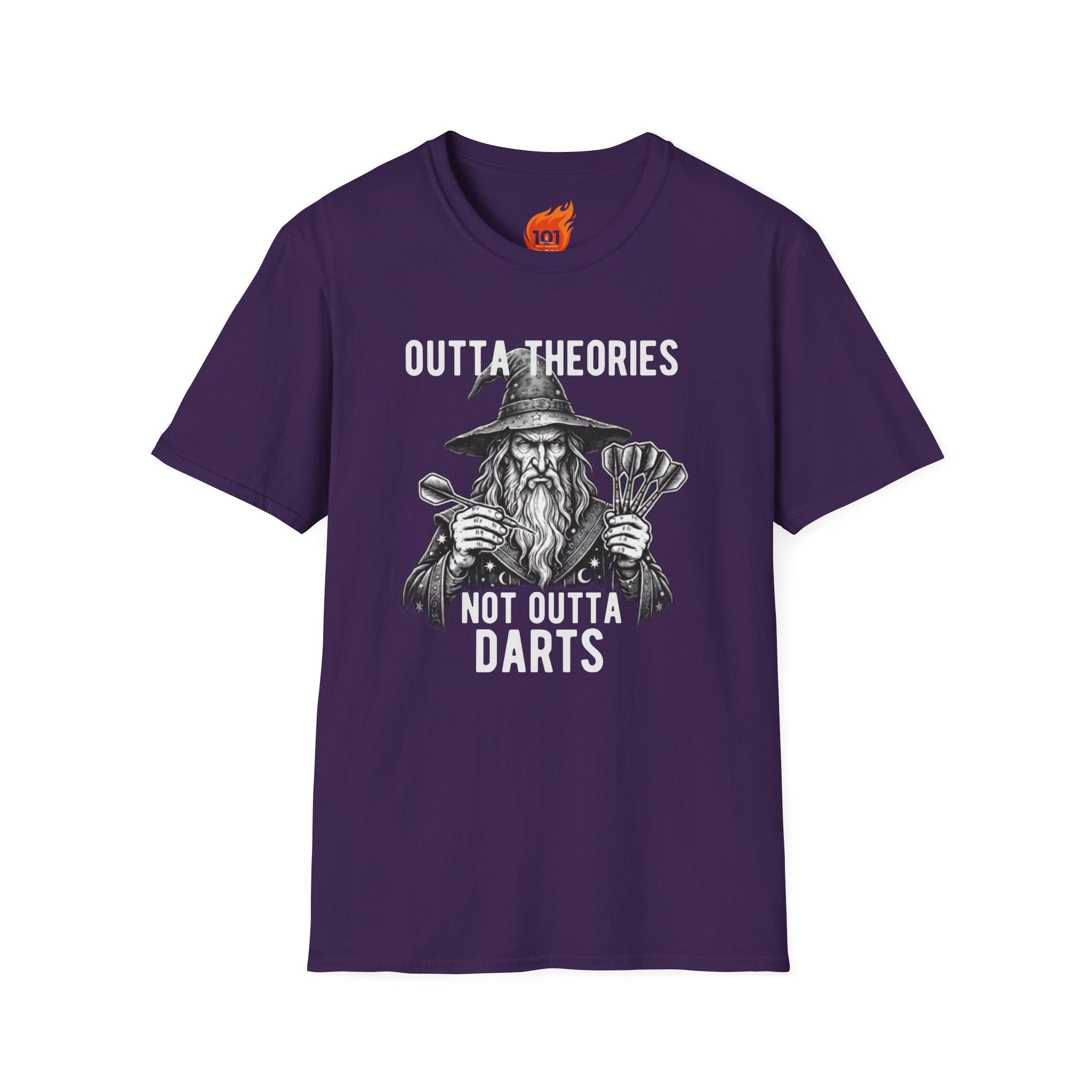 Outta Theories, Not Outta Darts Graphic T-Shirt