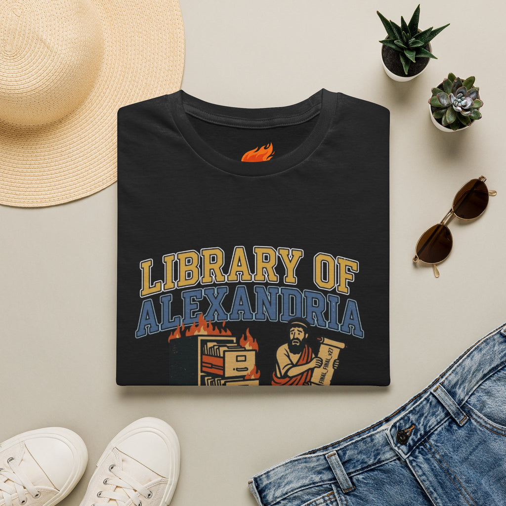 Library of Alexandria Backup Department Graphic T-Shirt