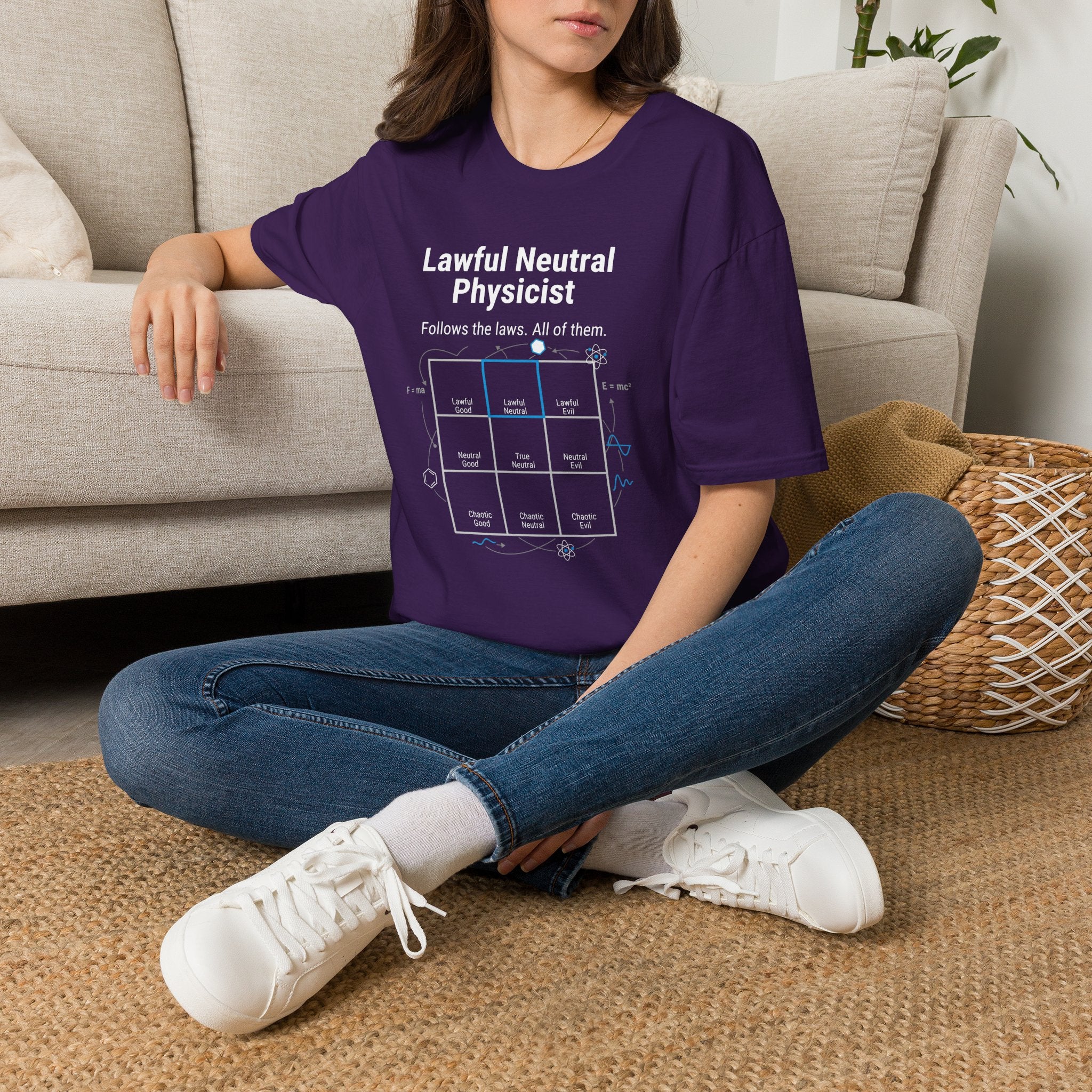 Lawful Neutral Physicist Graphic T-Shirt