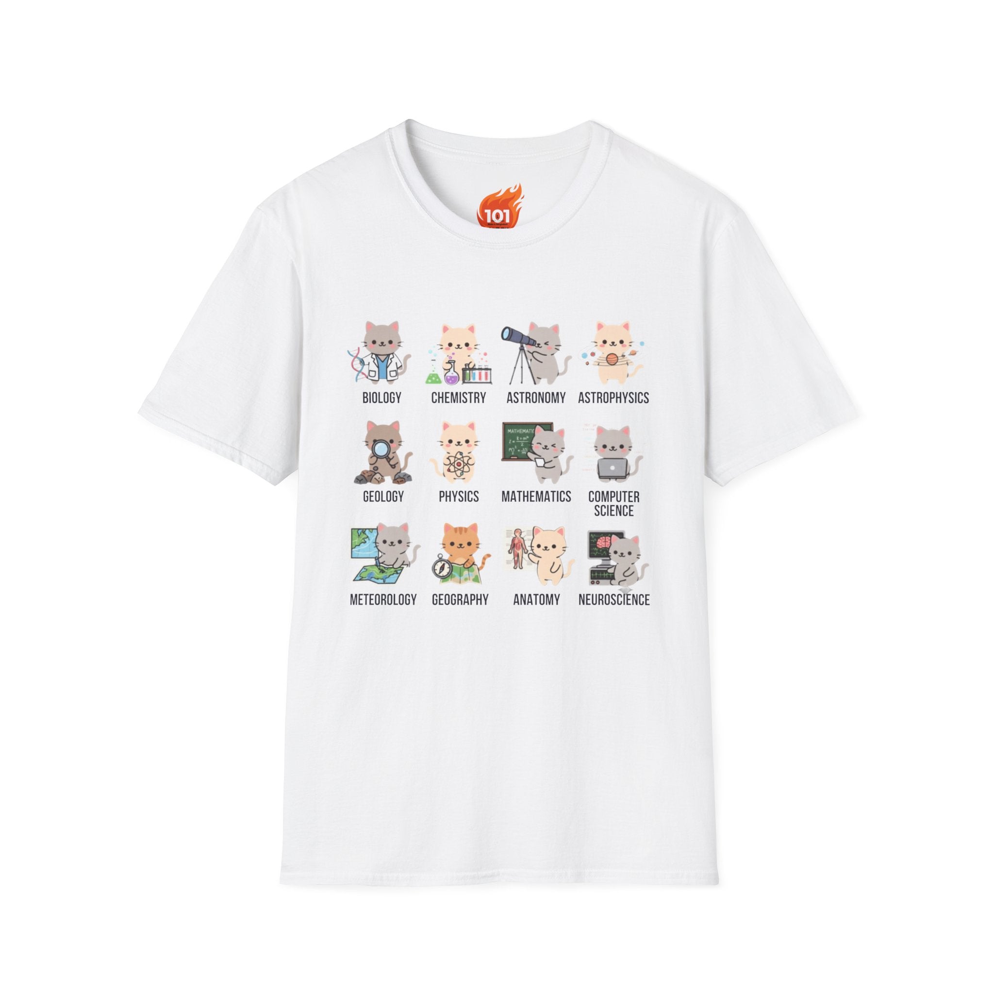 STEM Cats Graphic T-Shirt