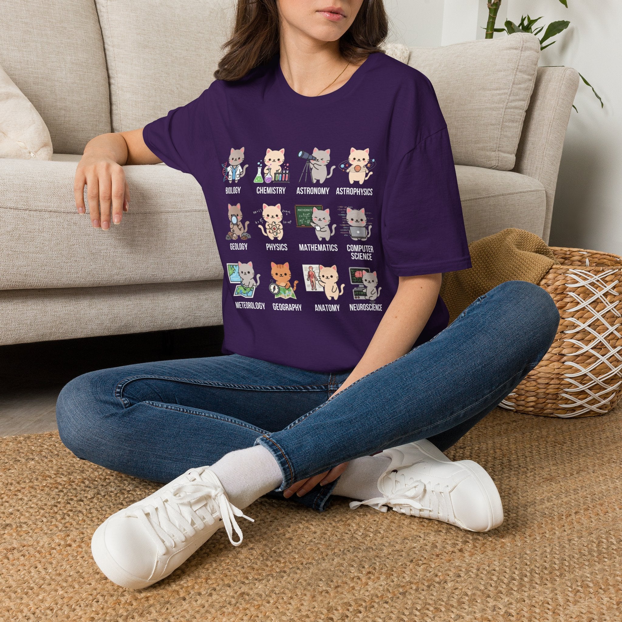 STEM Cats Graphic T-Shirt