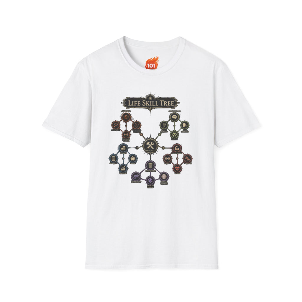 Life Skill Tree Graphic T-Shirt