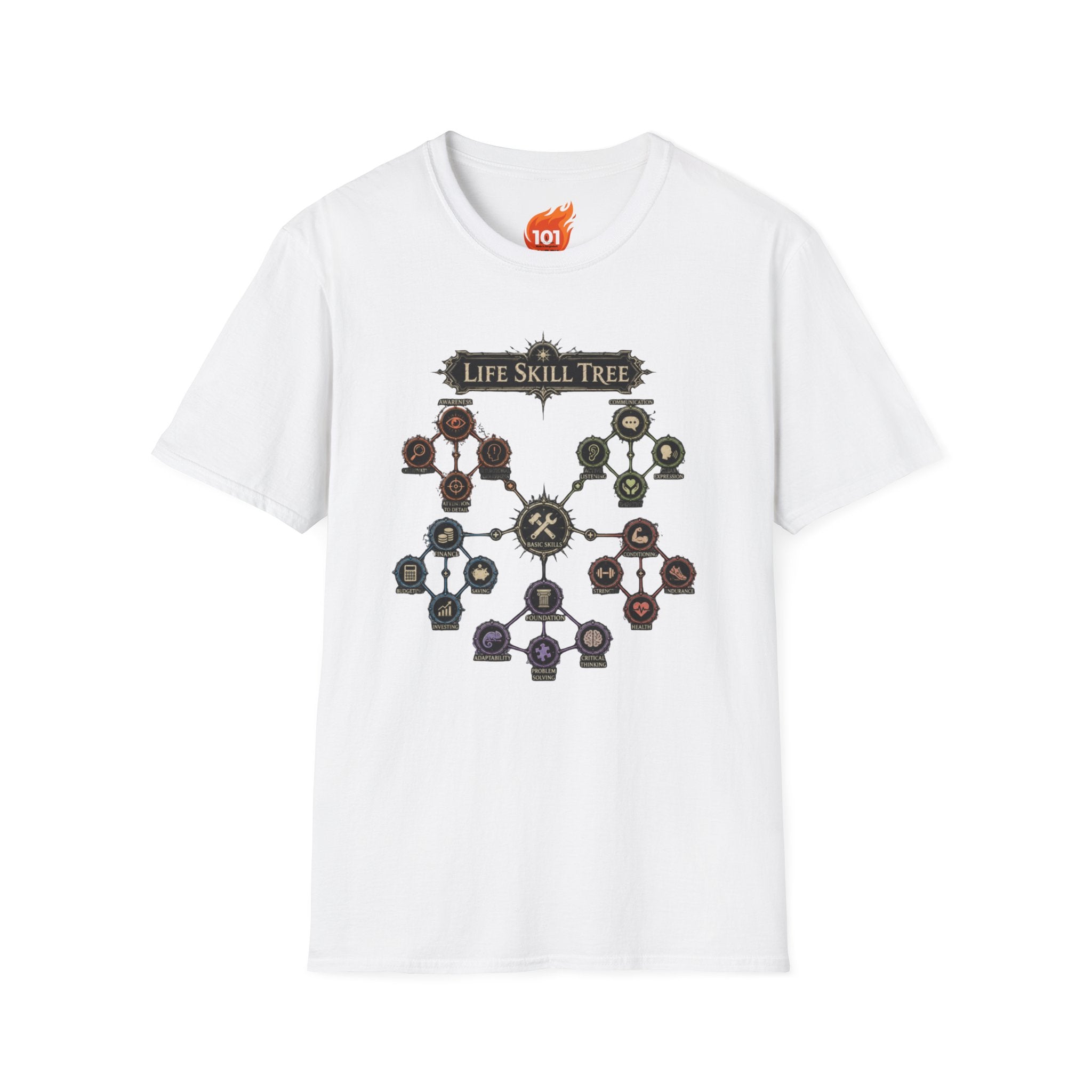 Life Skill Tree Graphic T-Shirt