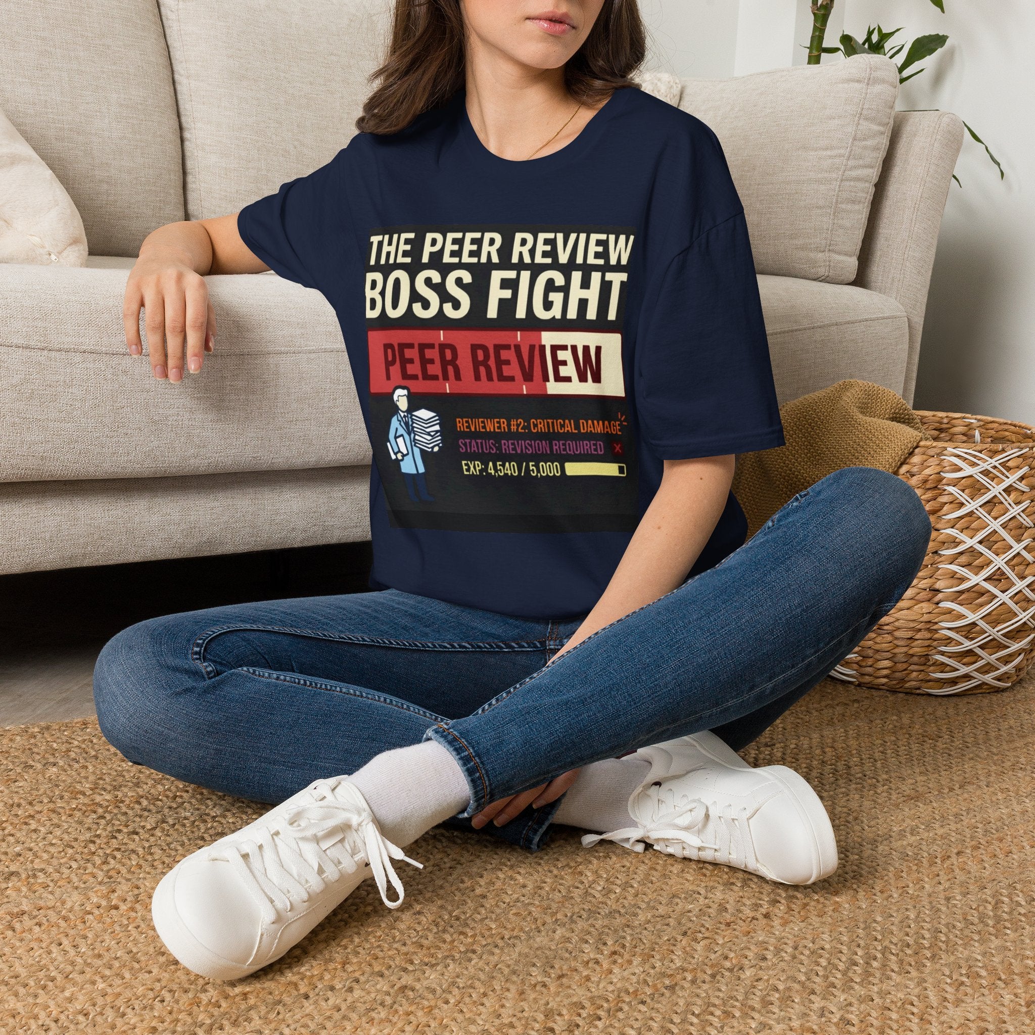 Boss Fight: Peer Review Graphic T-Shirt
