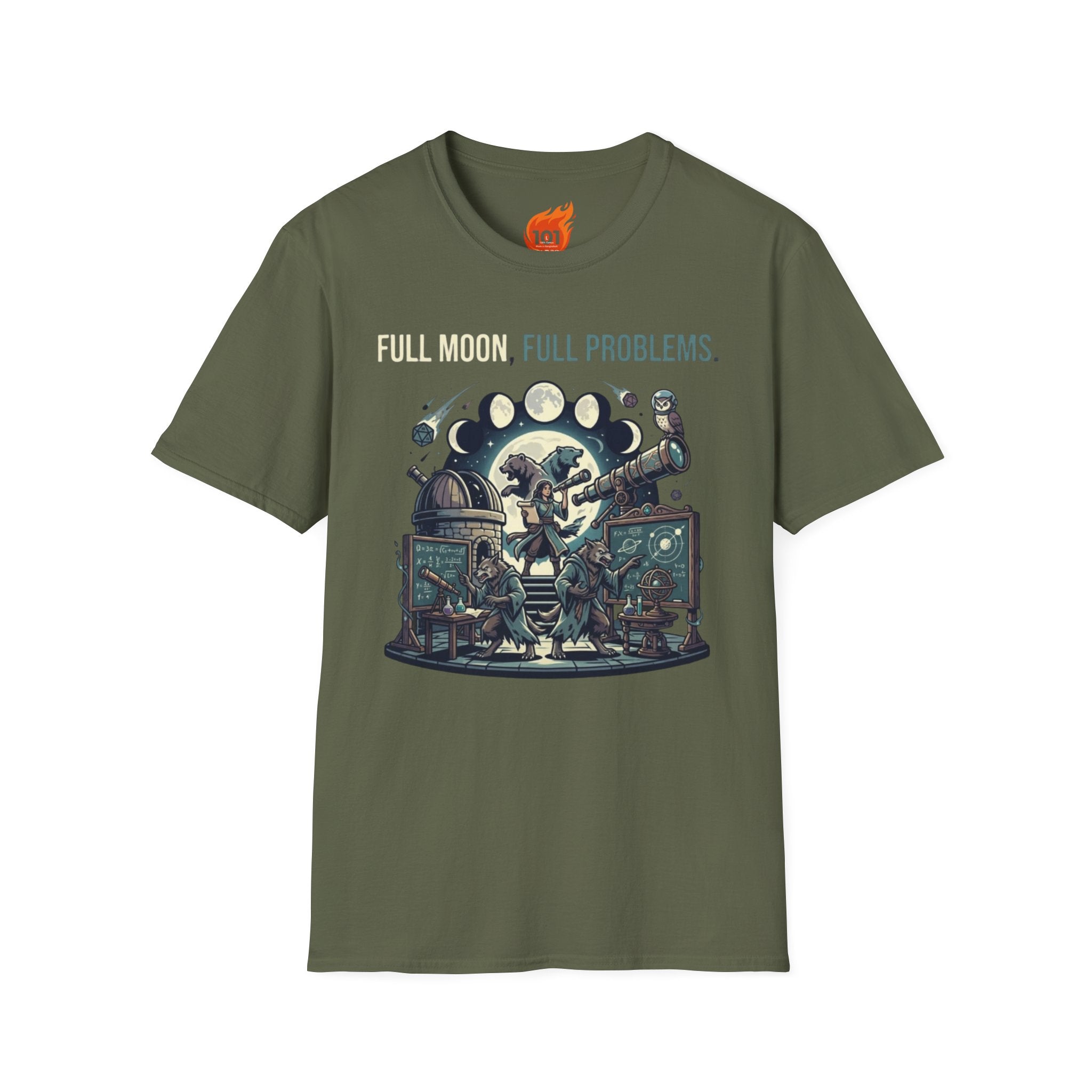 Full Moon Problems Graphic T-Shirt