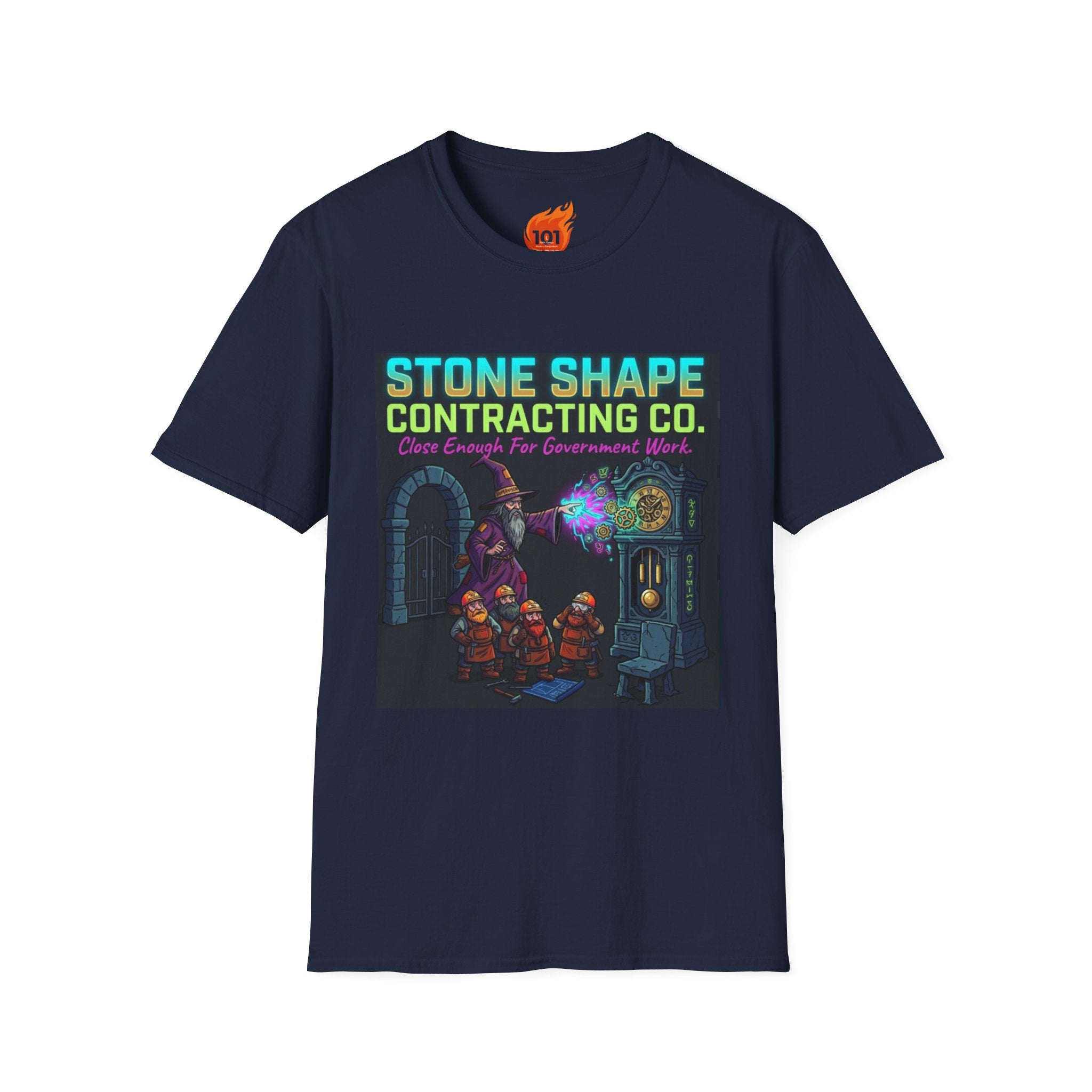 Spell: Stone Shape Graphic T-Shirt