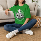 Monk Silhouette Graphic T-Shirt