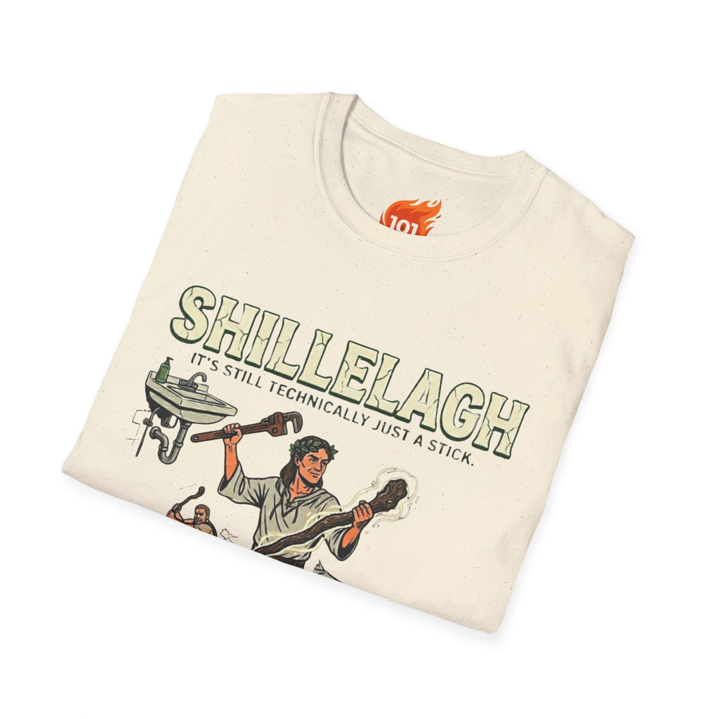 Spell: Shillelagh Stick Graphic T-Shirt