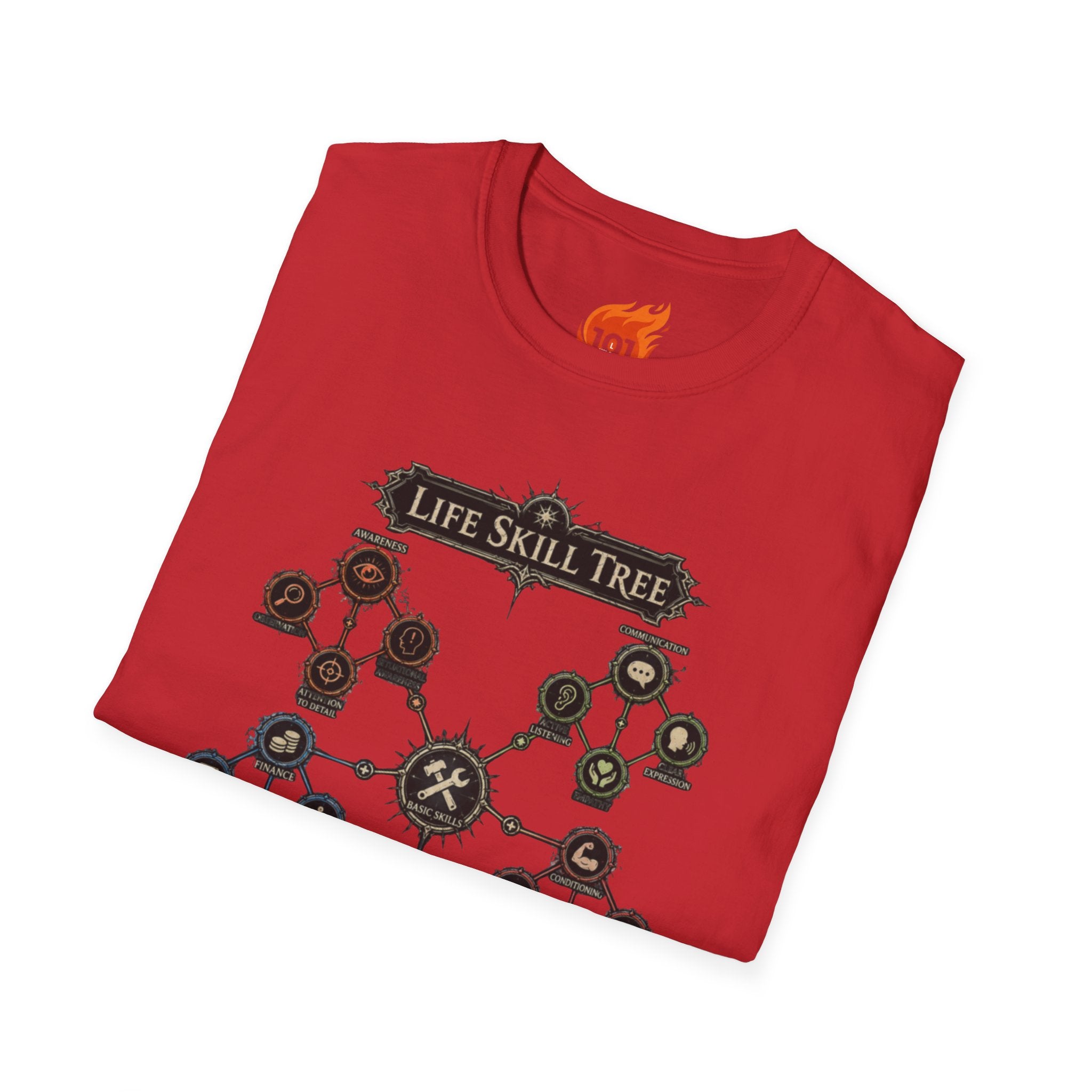 Life Skill Tree Graphic T-Shirt