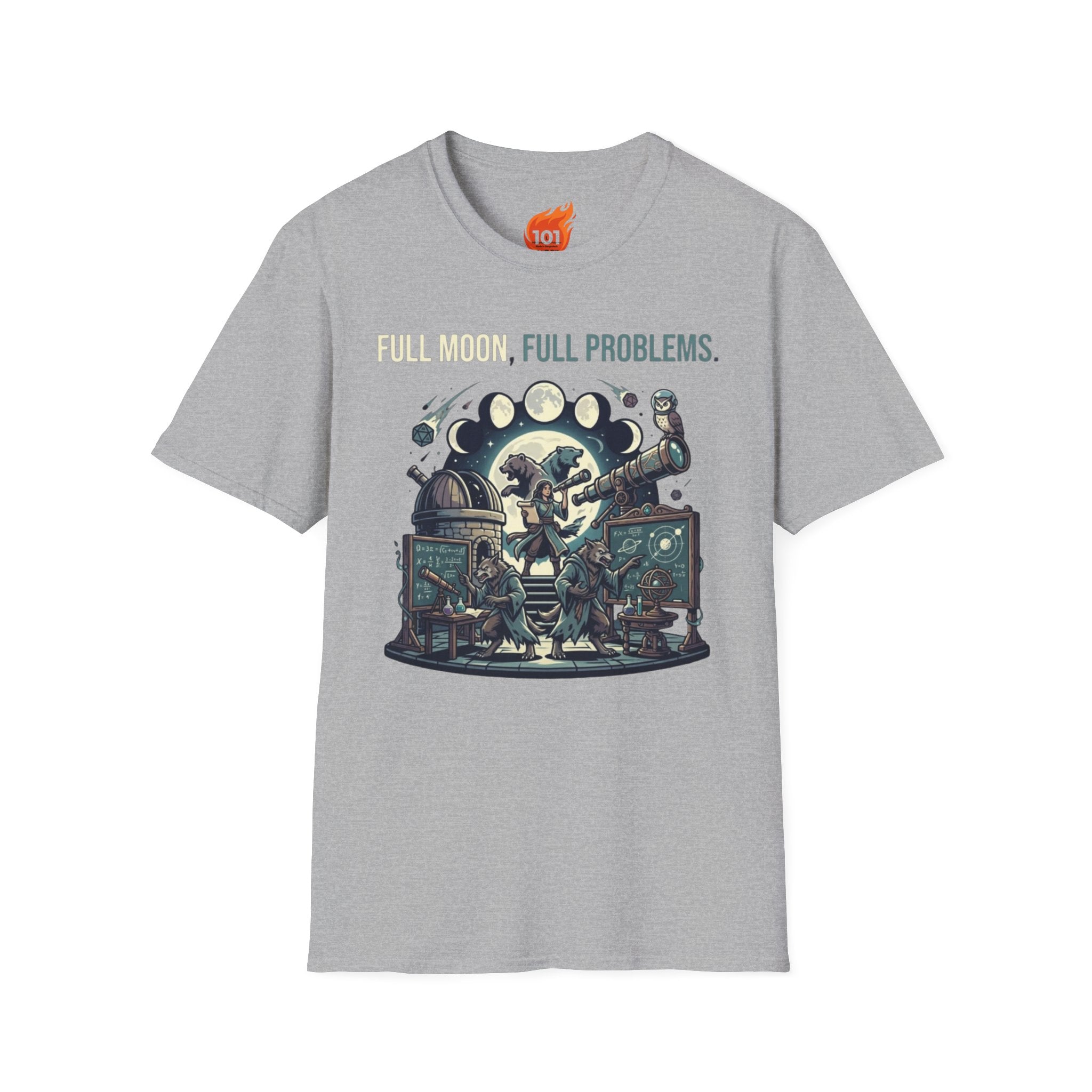 Full Moon Problems Graphic T-Shirt