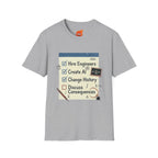 AI Checklist Graphic T-Shirt