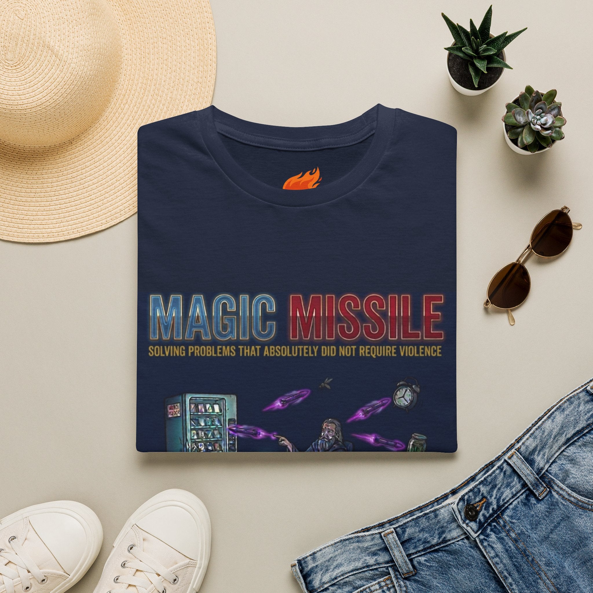 Spell: Magic Missile Graphic T-Shirt