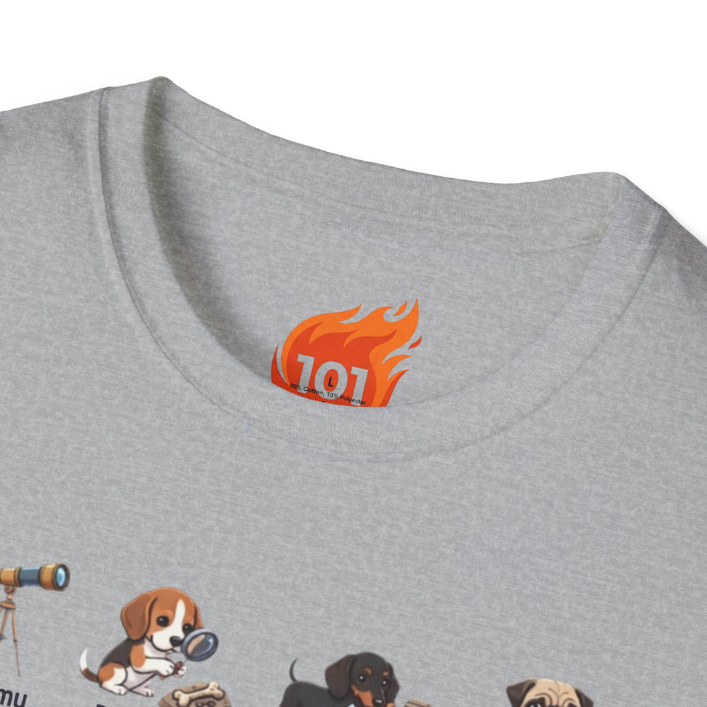 Future Dog STEM fields Graphic T-Shirt