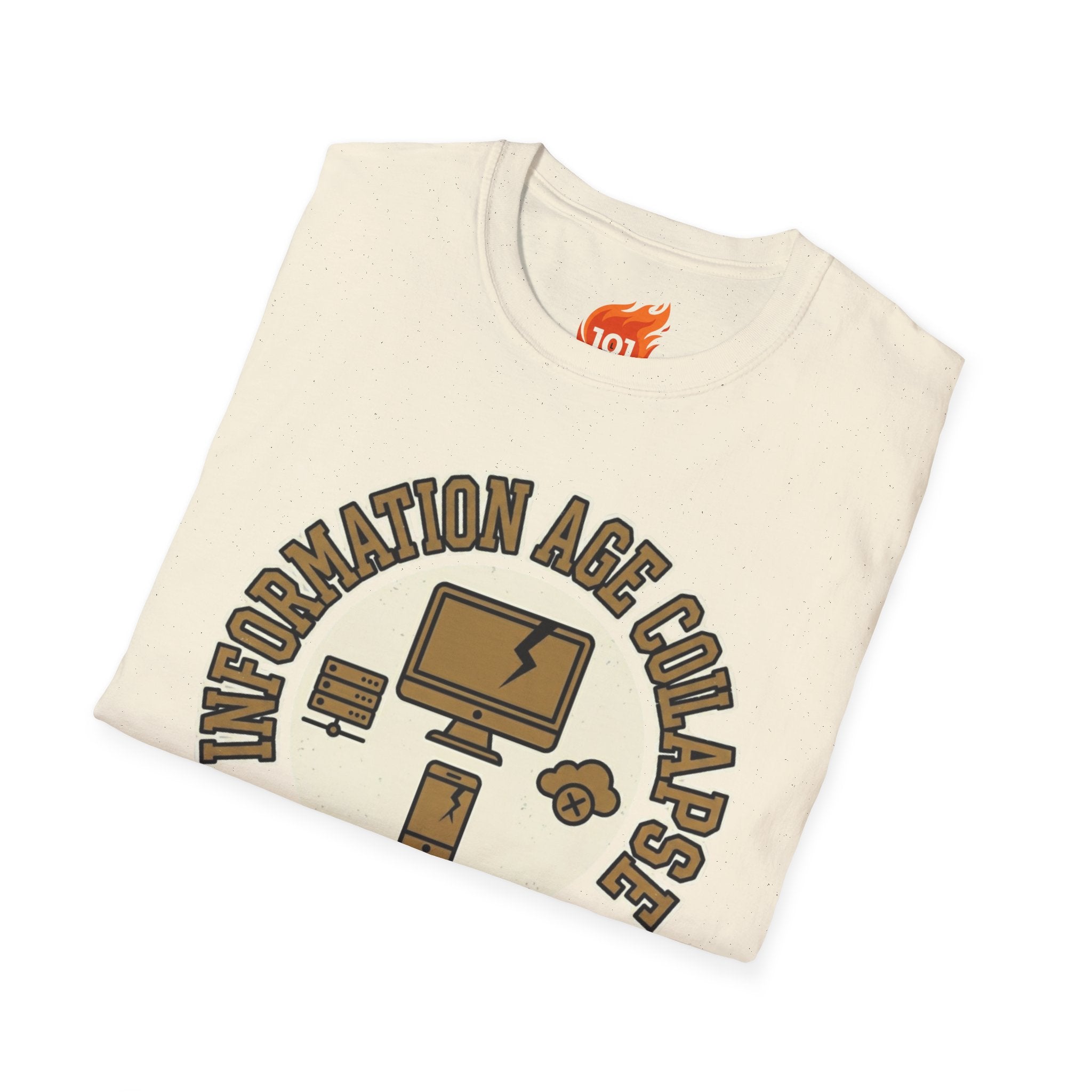 Collapse of the Information Age Graphic T-Shirt