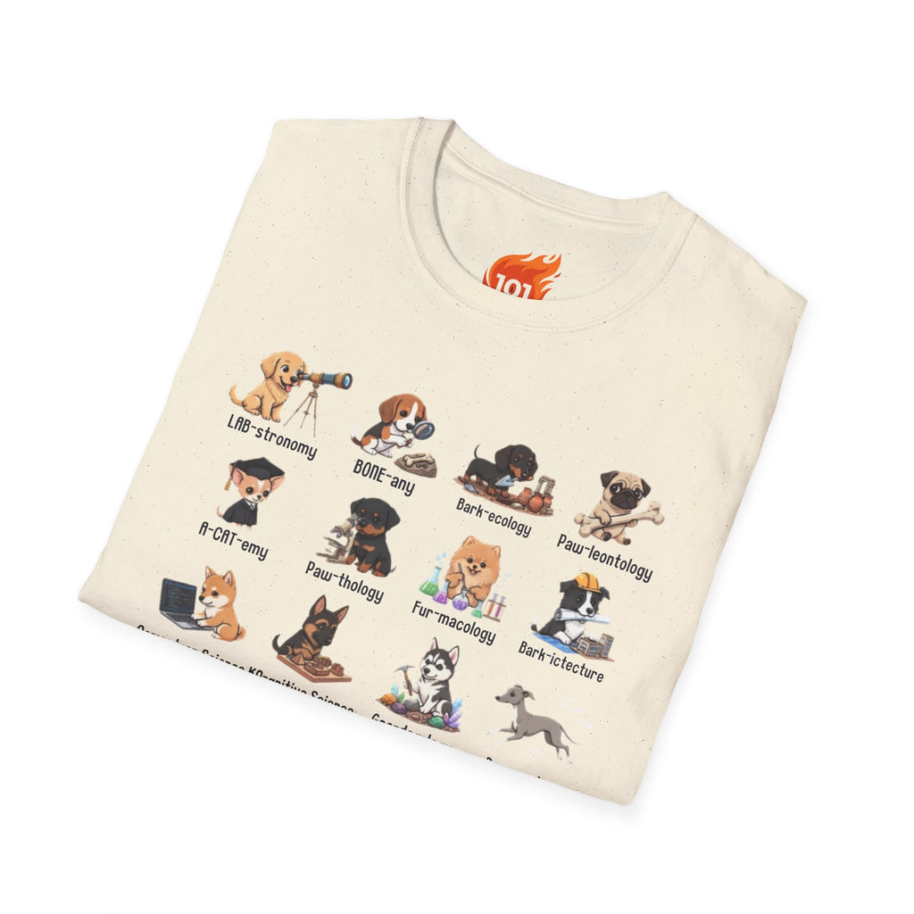Future Dog STEM fields Graphic T-Shirt