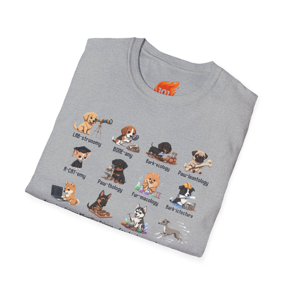 Future Dog STEM fields Graphic T-Shirt