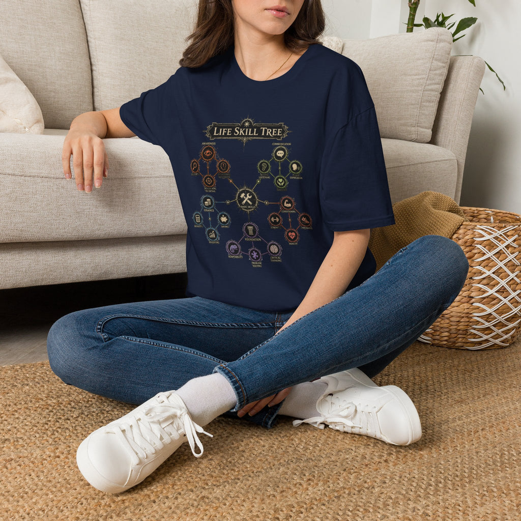Life Skill Tree Graphic T-Shirt