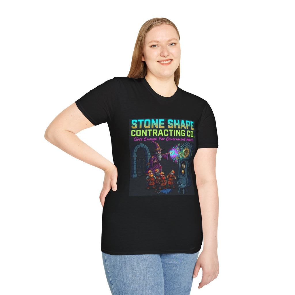 Spell: Stone Shape Graphic T-Shirt
