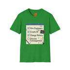AI Checklist Graphic T-Shirt