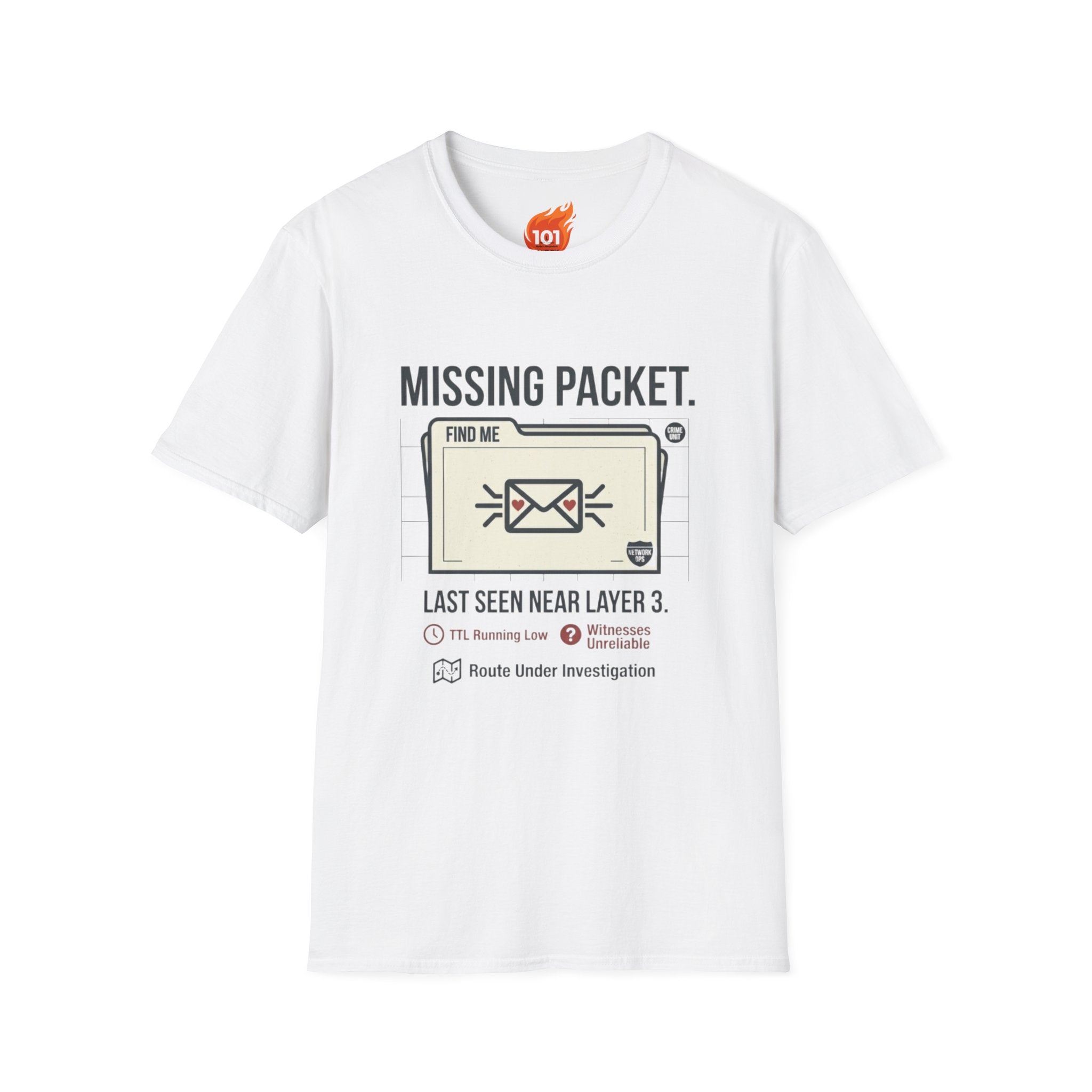 Missing Packet Graphic T-Shirt