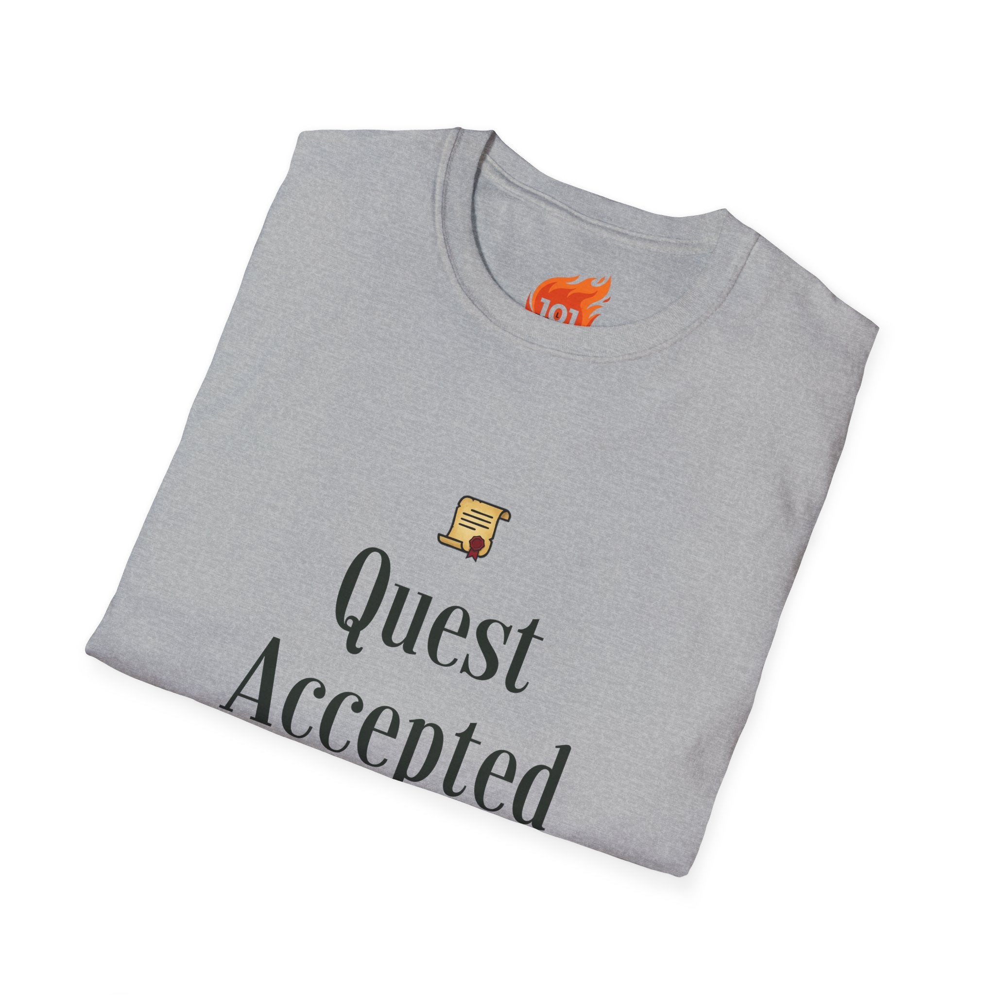 Quest Accepted.. Regrettably Graphic T-Shirt