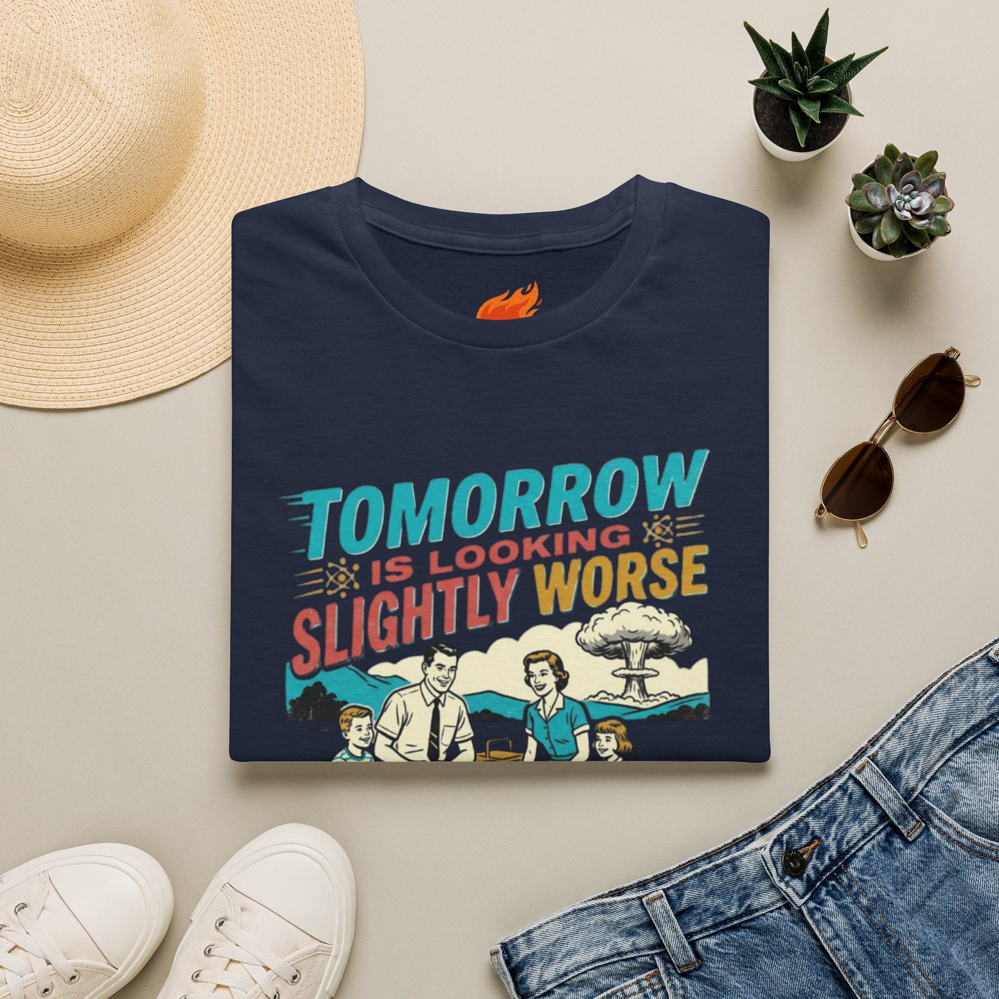 Tomorrow's Outlook Graphic T-Shirt
