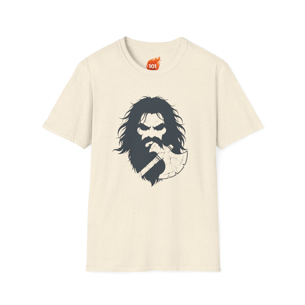Barbarian Silhouette Graphic T-Shirt