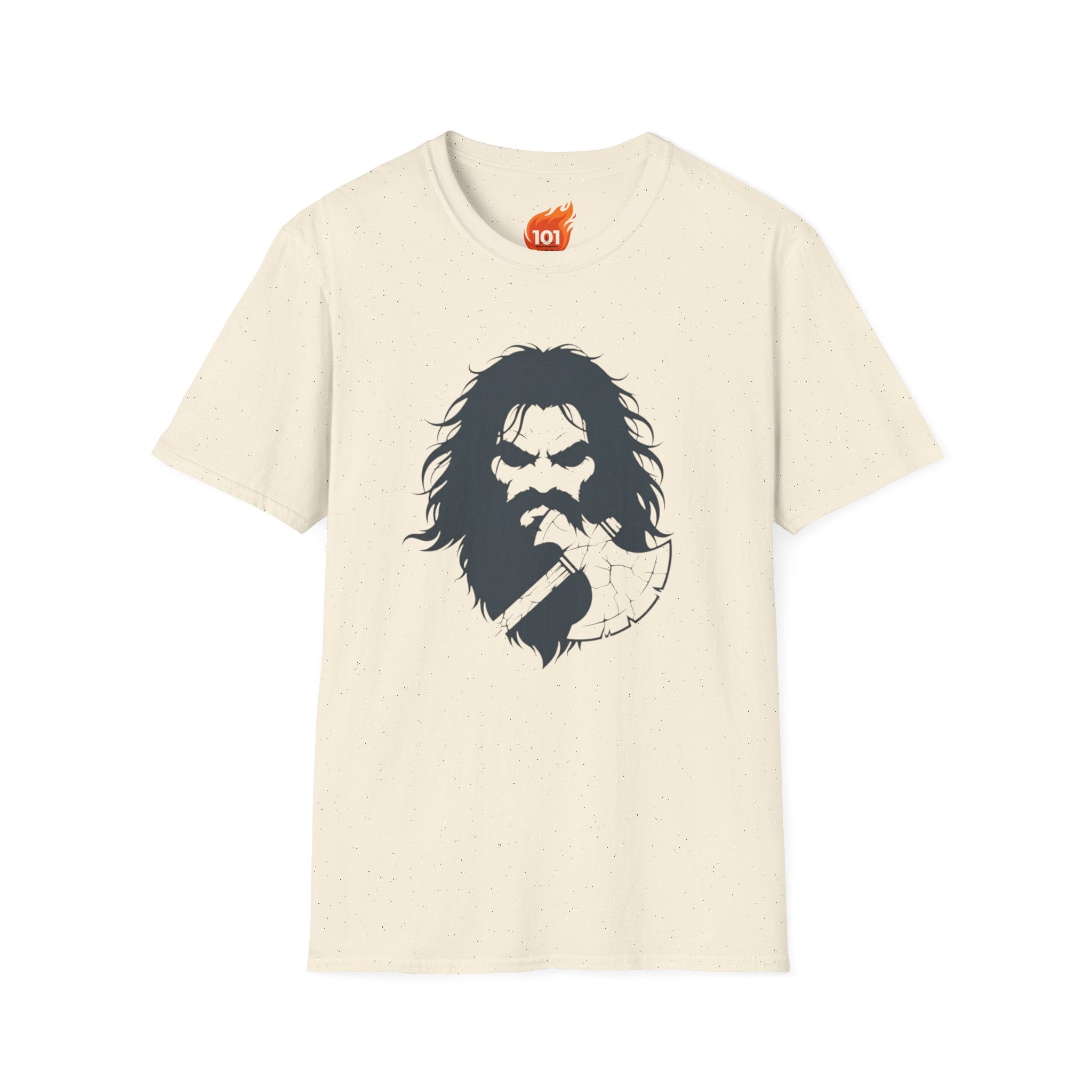 Barbarian Silhouette Graphic T-Shirt