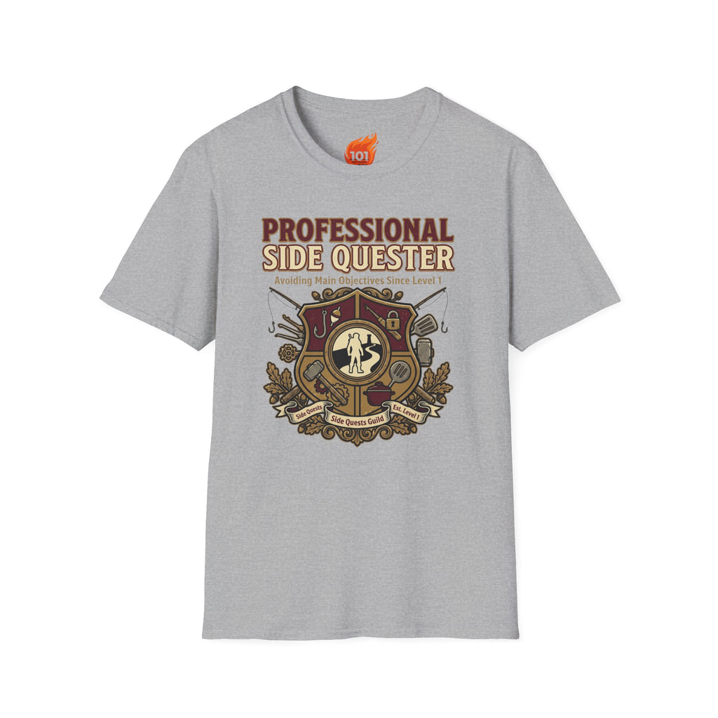 Professional Side Quester Graphic T-Shirt