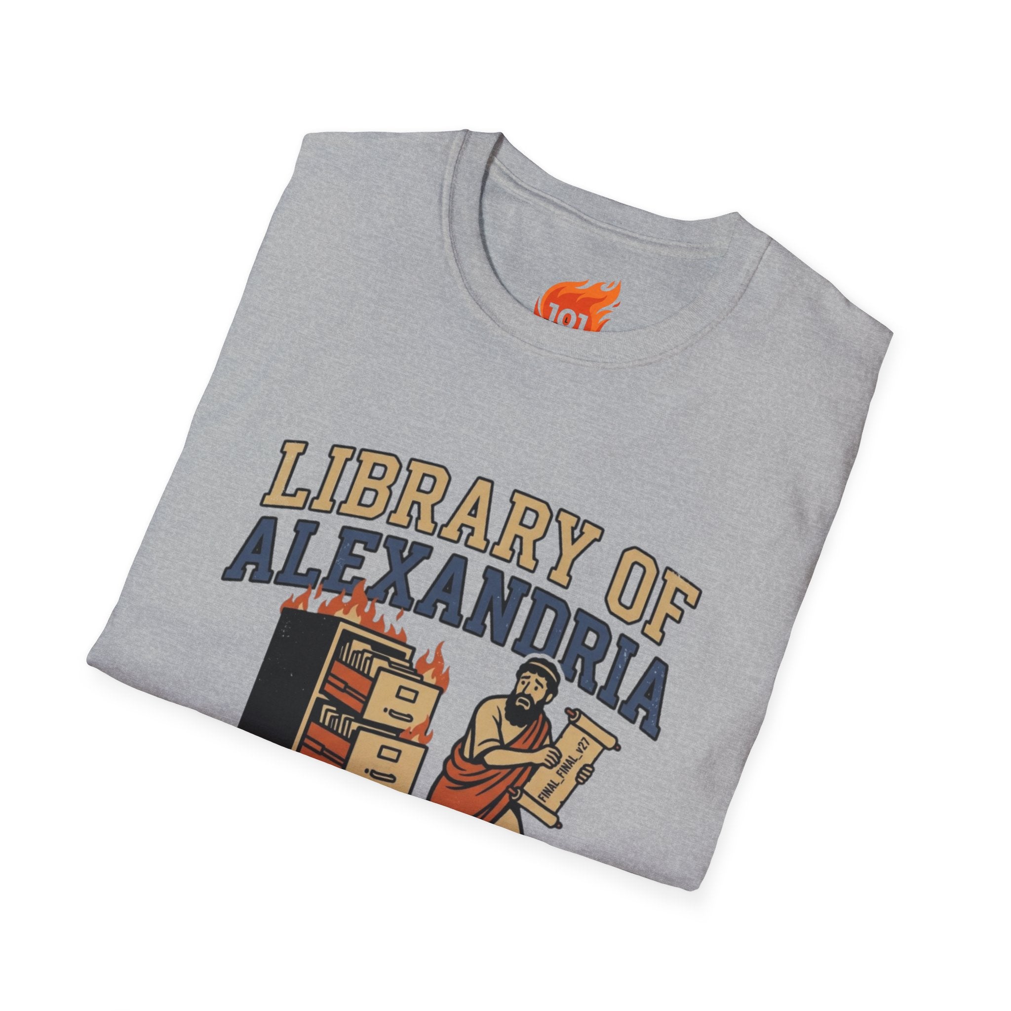 Library of Alexandria Backup Department Graphic T-Shirt