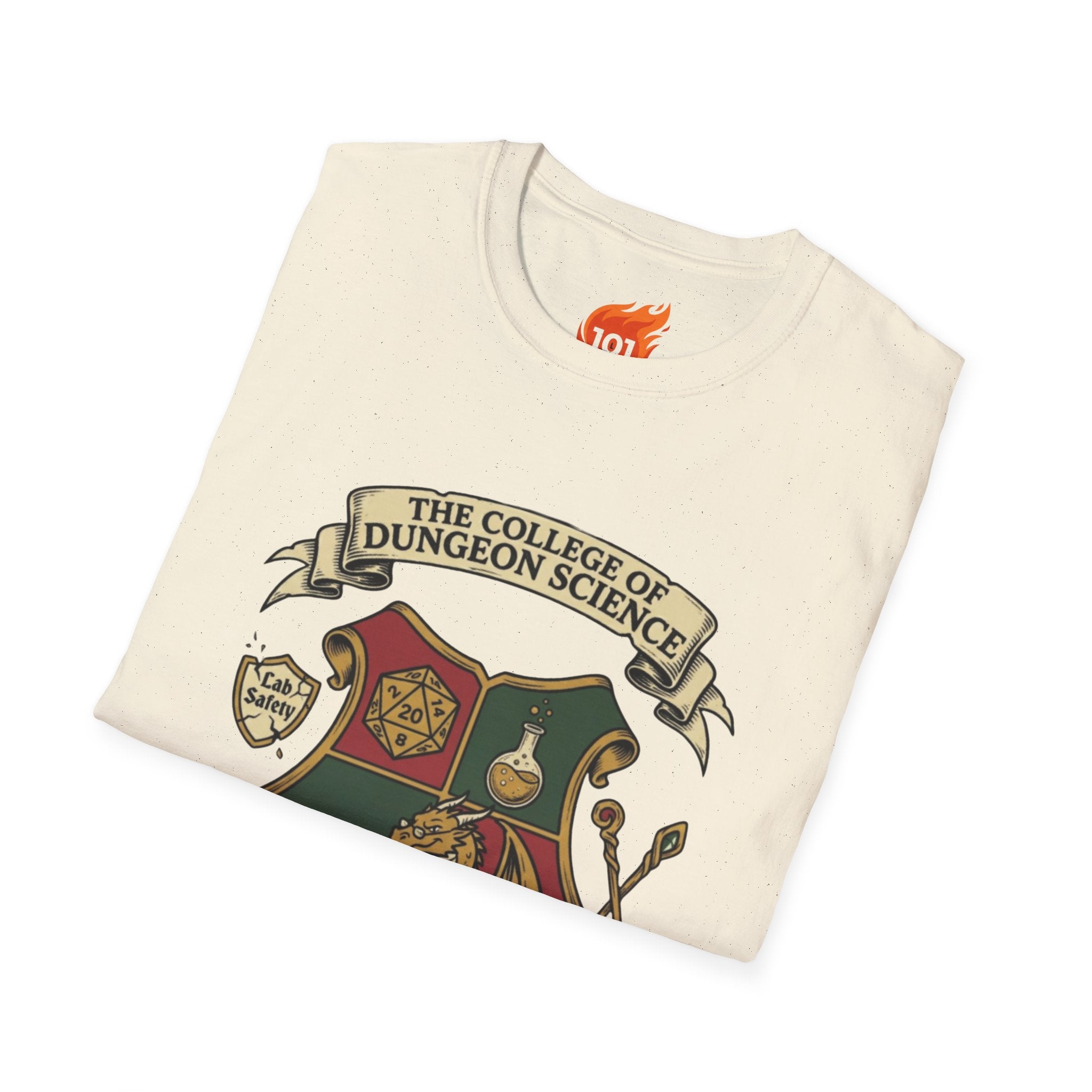College of Dungeon Science Graphic T-Shirt