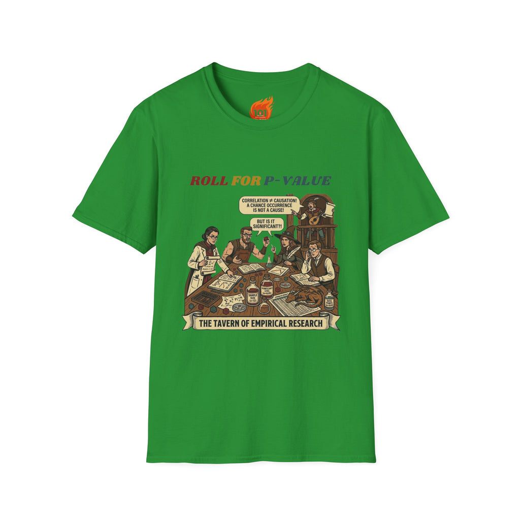 Roll for P-Value Graphic T-Shirt