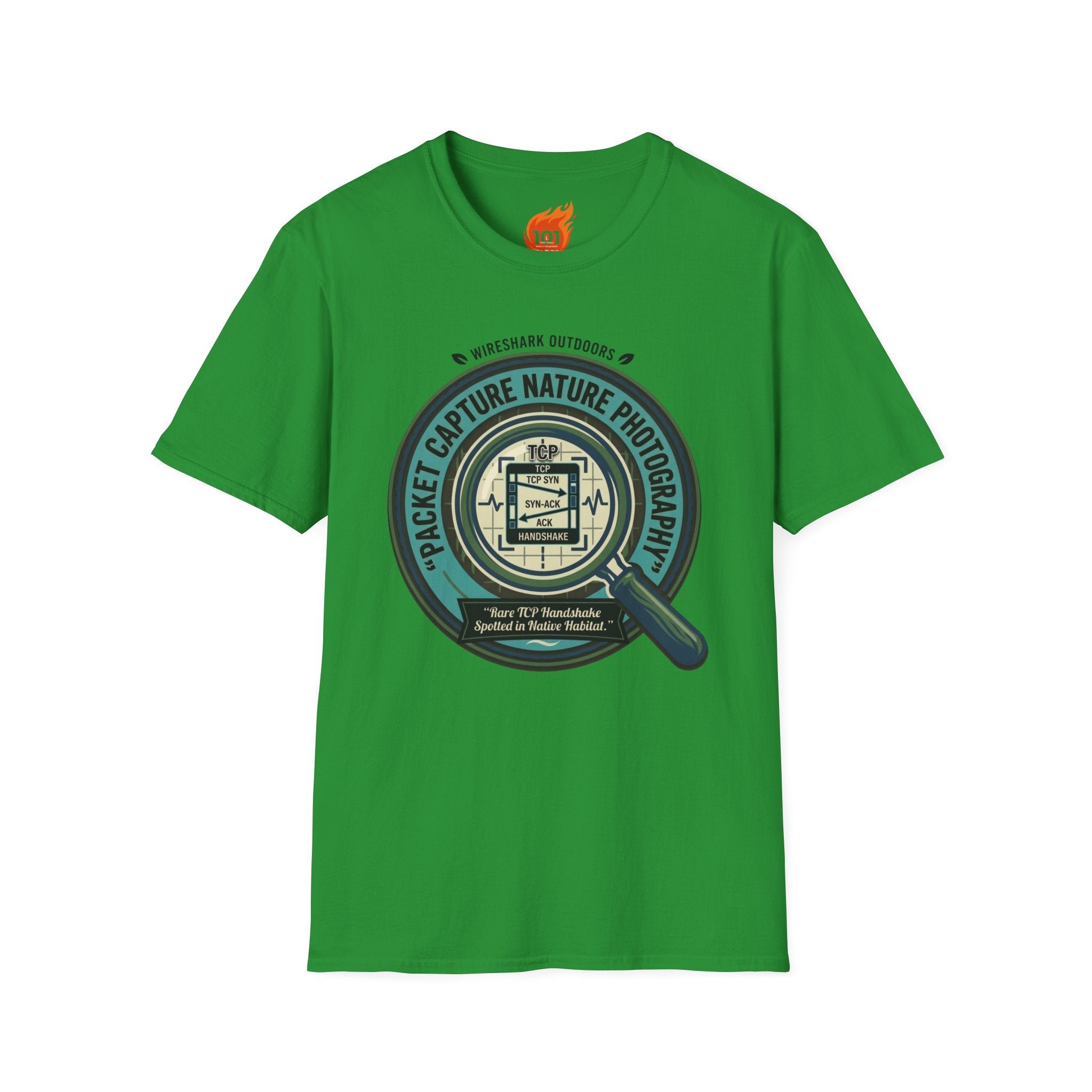 Packet Capture Nature Photography Graphic T-Shirt
