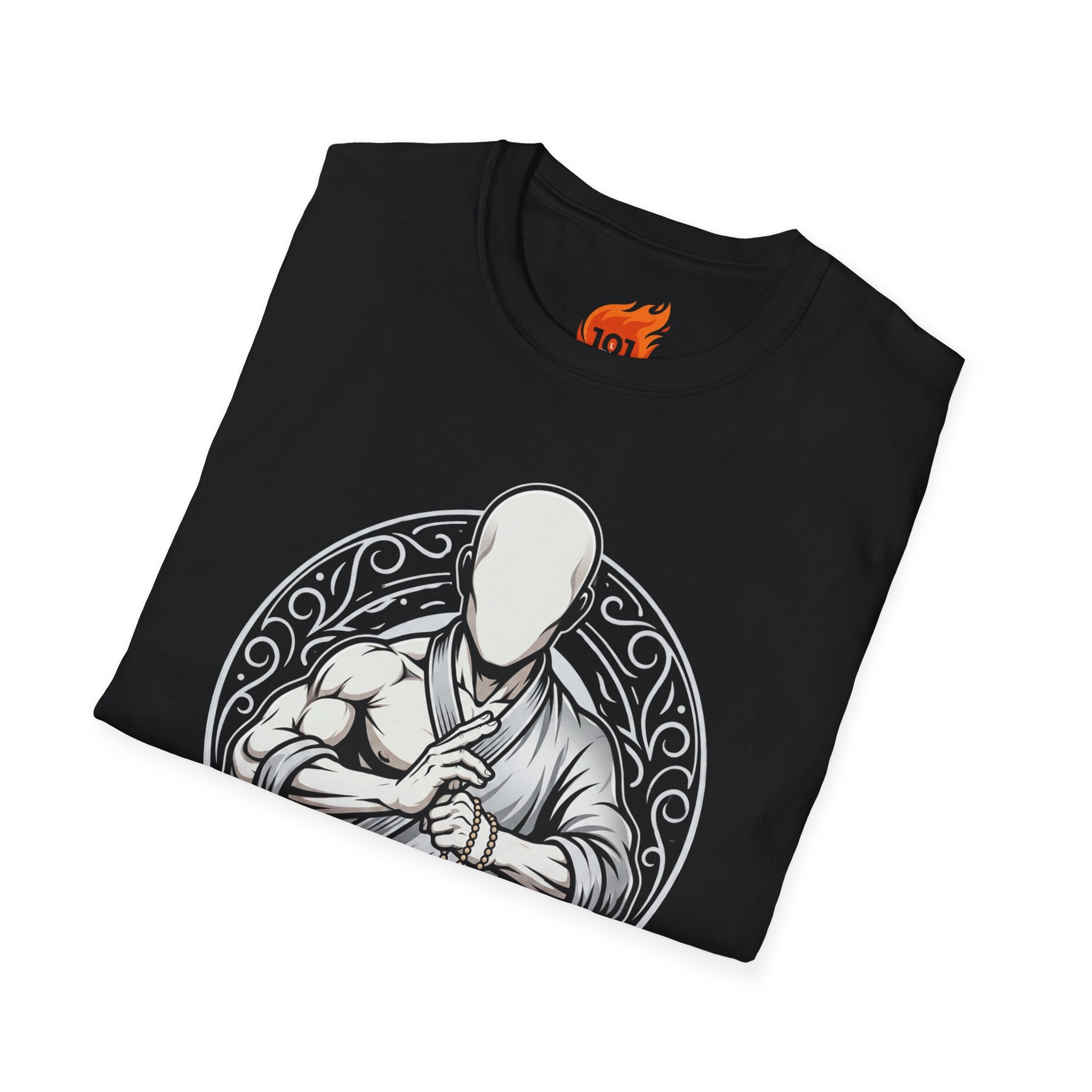 Monk Silhouette Graphic T-Shirt
